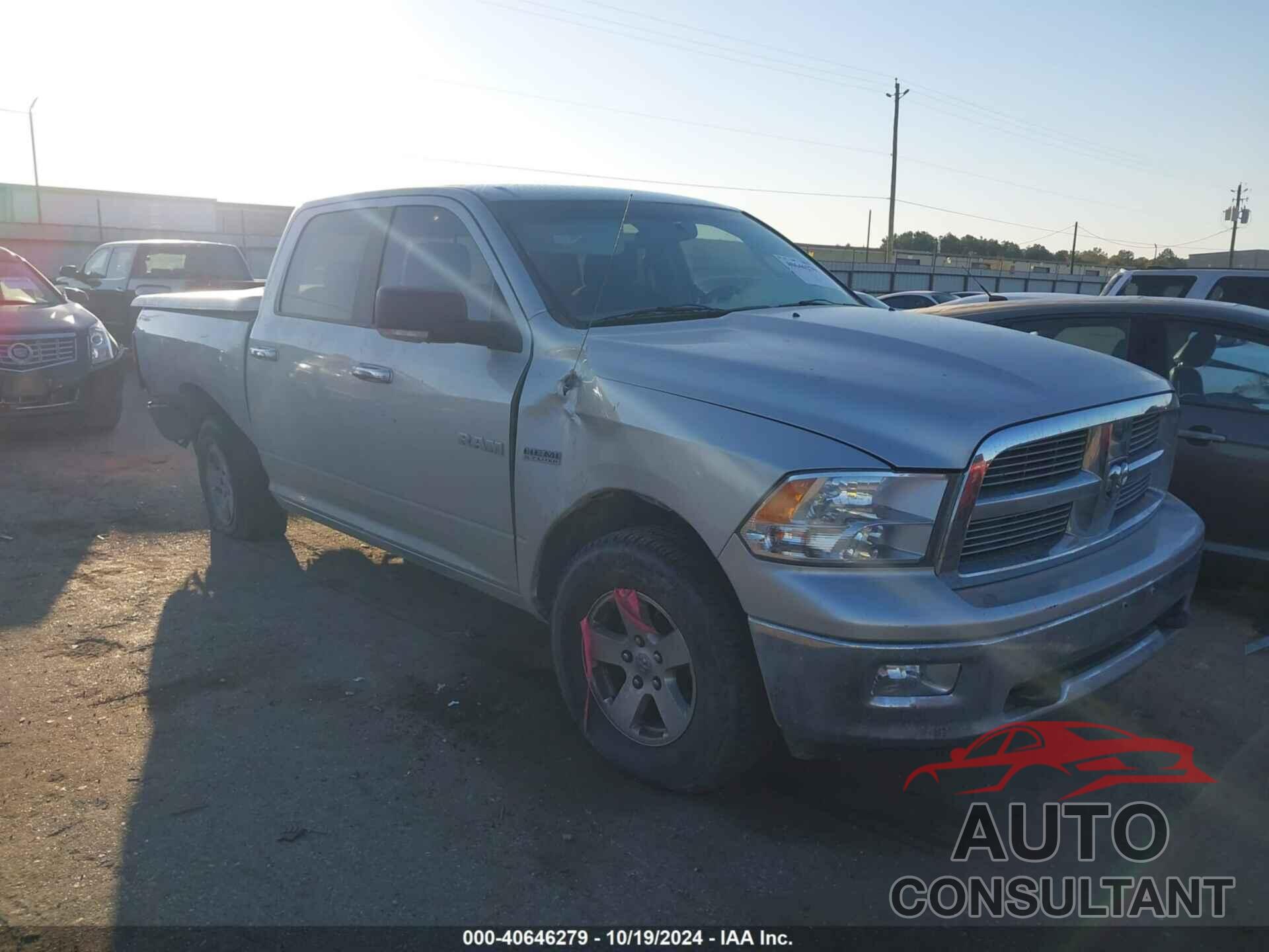 DODGE RAM 1500 2009 - 1D3HV13T09J505986