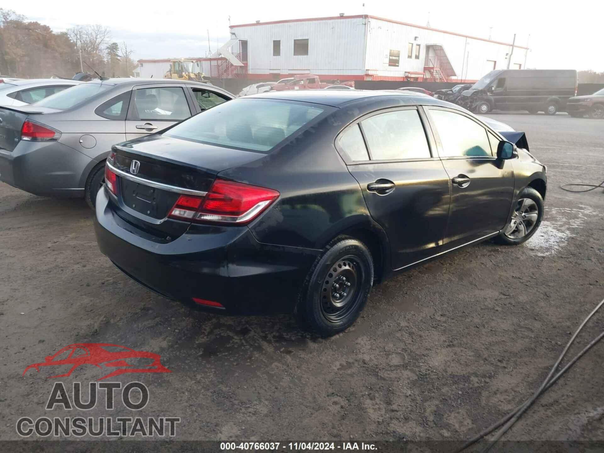HONDA CIVIC 2013 - 19XFB2F5XDE209357