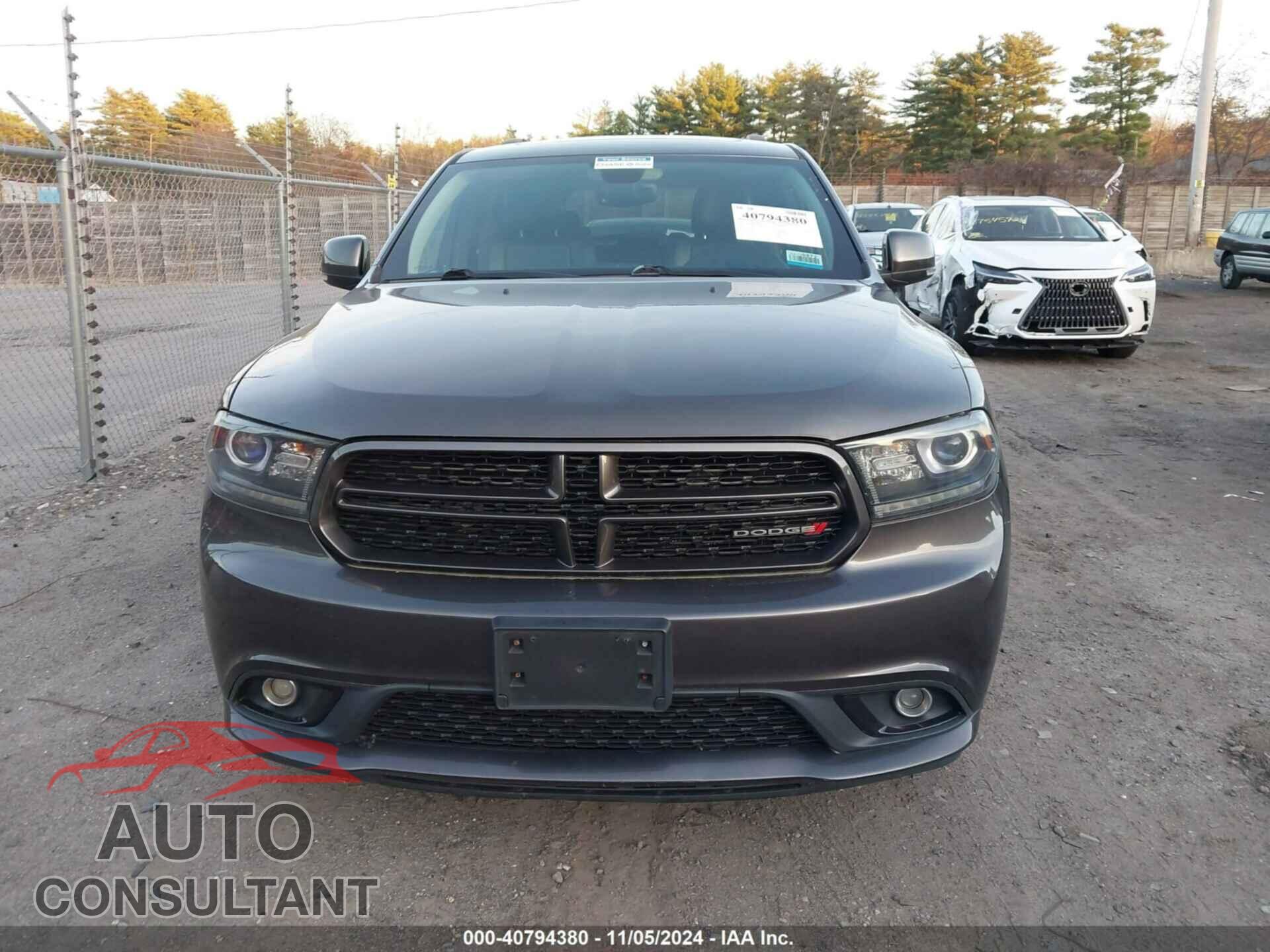 DODGE DURANGO 2017 - 1C4RDJDG8HC690891