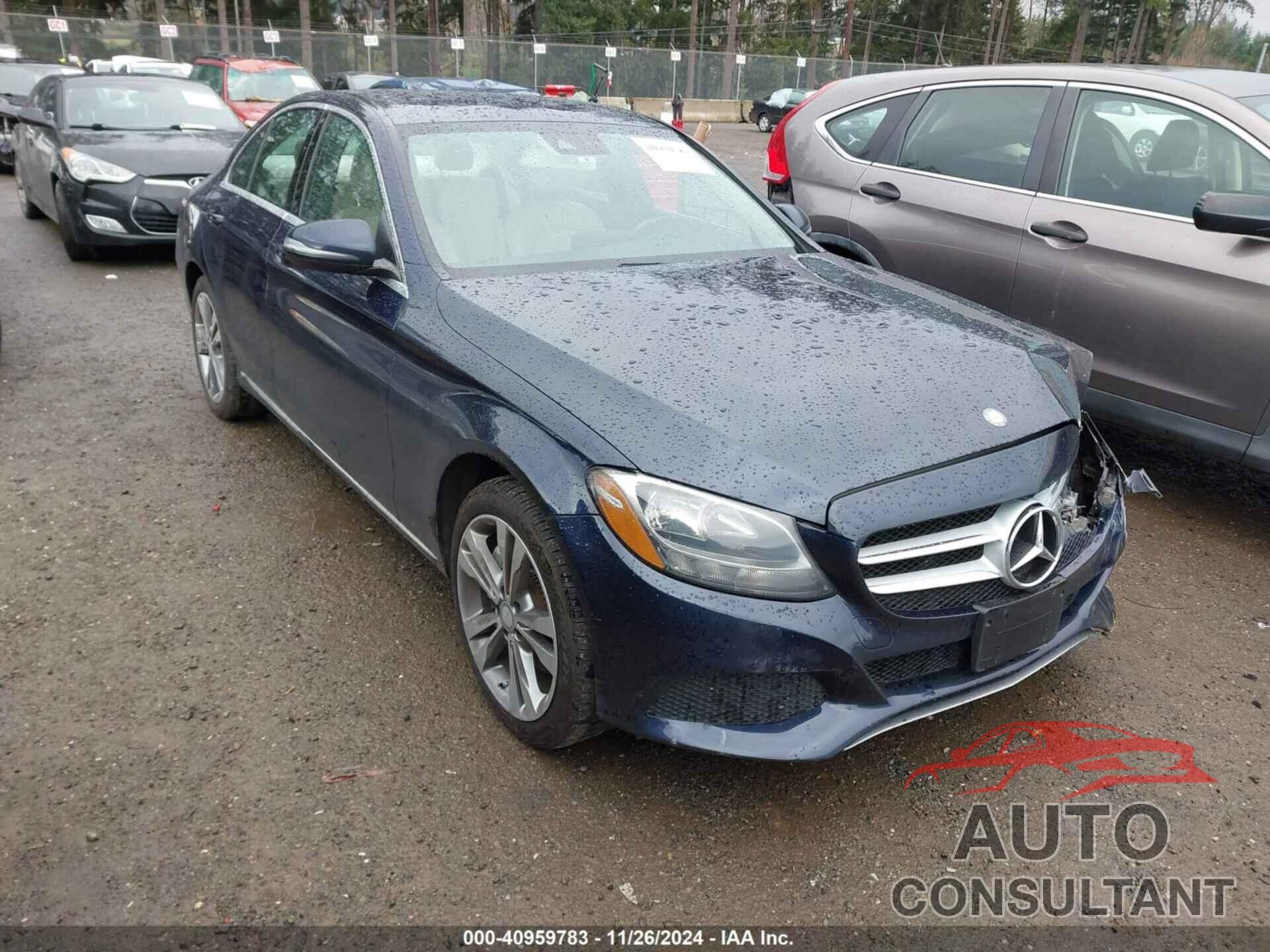 MERCEDES-BENZ C 300 2016 - 55SWF4KB0GU118221