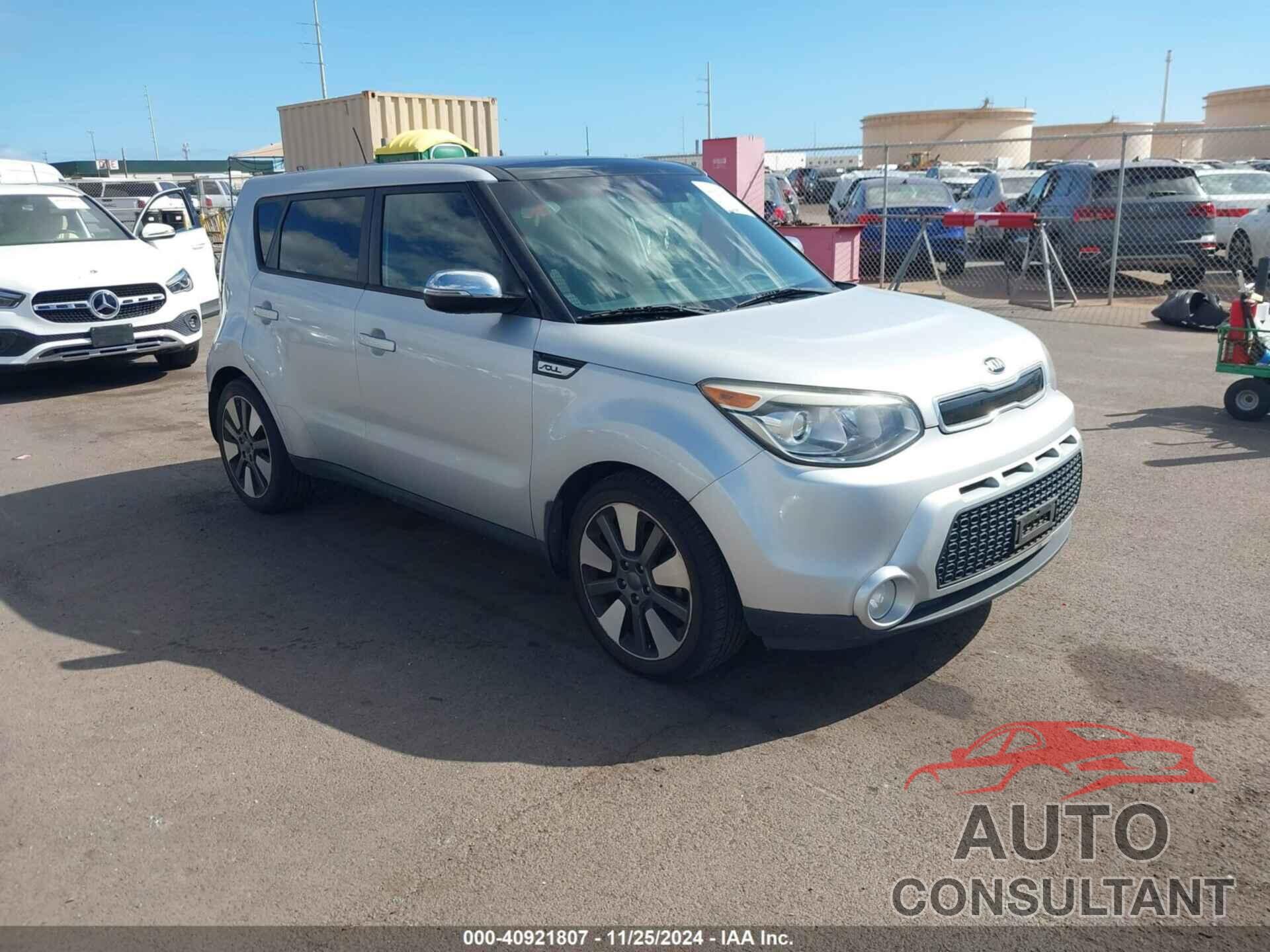 KIA SOUL 2015 - KNDJX3A51F7801970