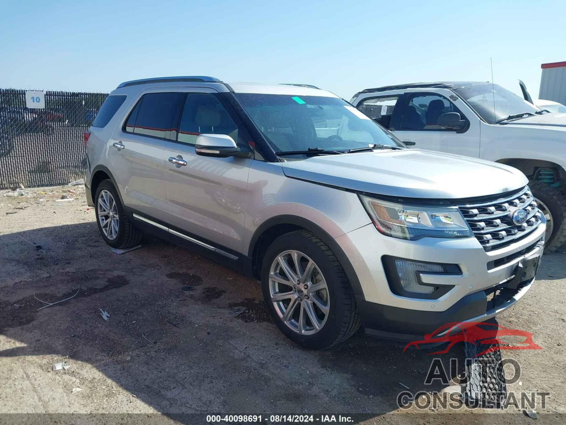 FORD EXPLORER 2016 - 1FM5K7F83GGC13690