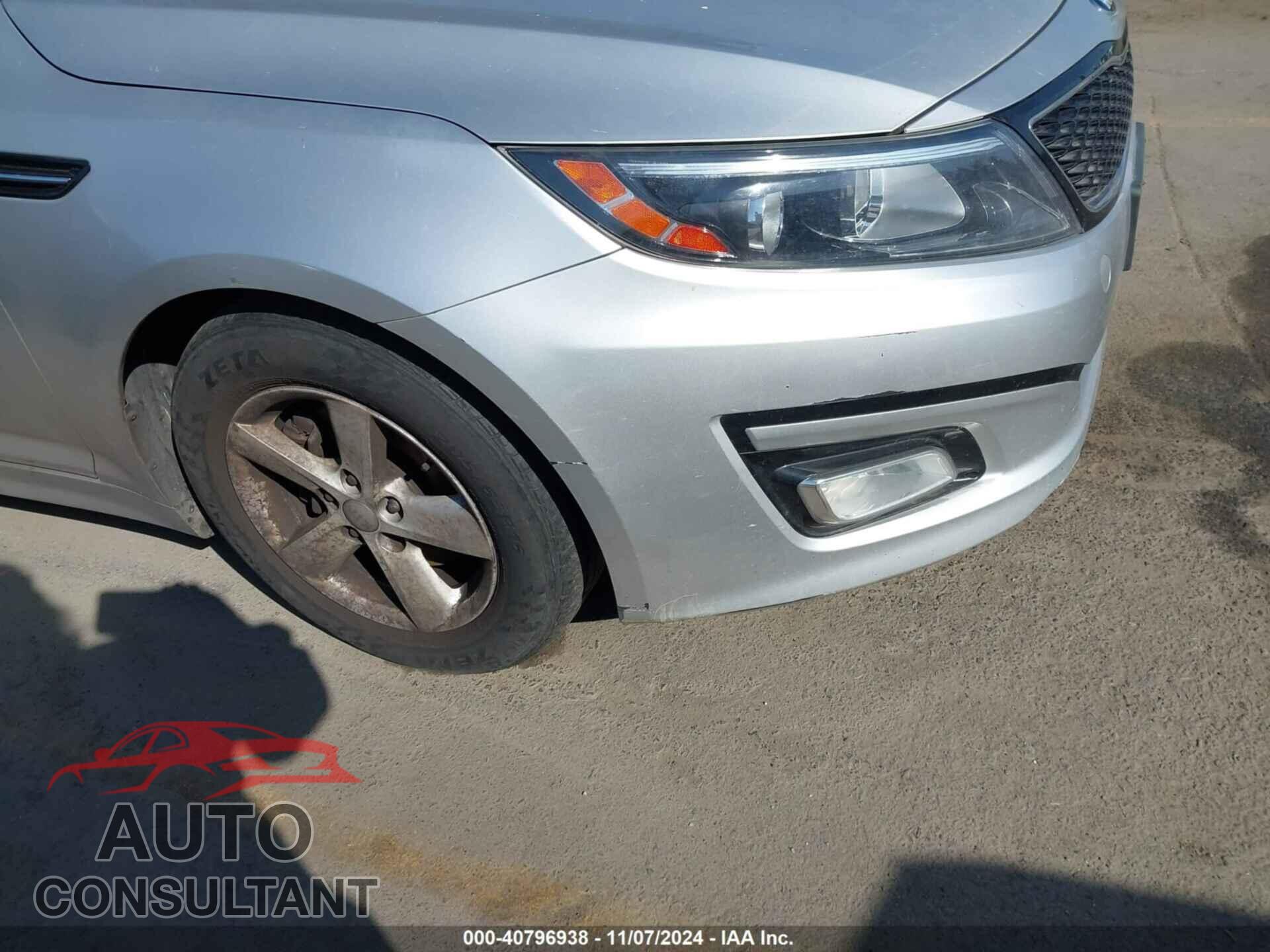 KIA OPTIMA 2014 - KNAGM4A71E5480501