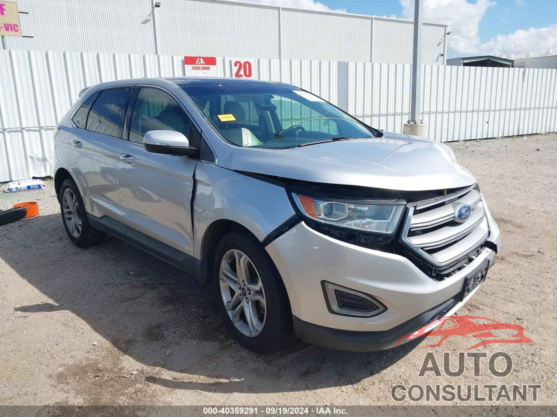 FORD EDGE 2017 - 2FMPK3K82HBC49807