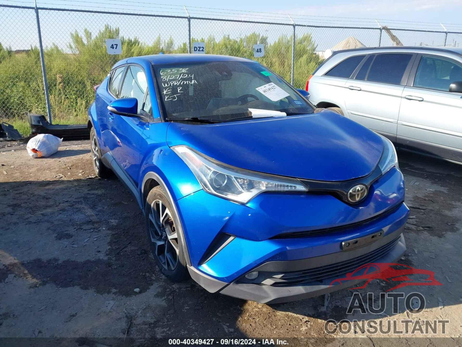 TOYOTA C-HR 2019 - NMTKHMBX9KR083283