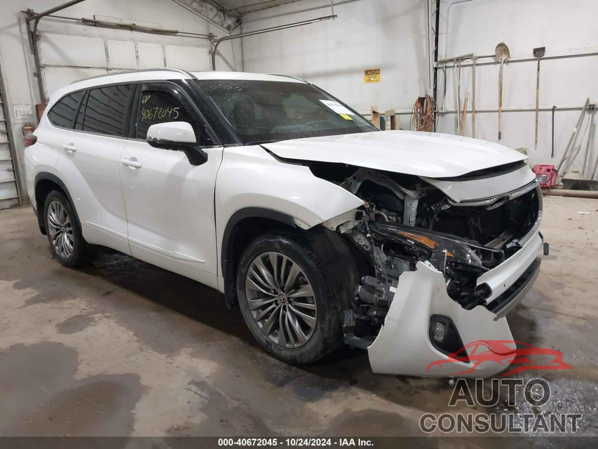 TOYOTA HIGHLANDER 2020 - 5TDFZRBH6LS048160