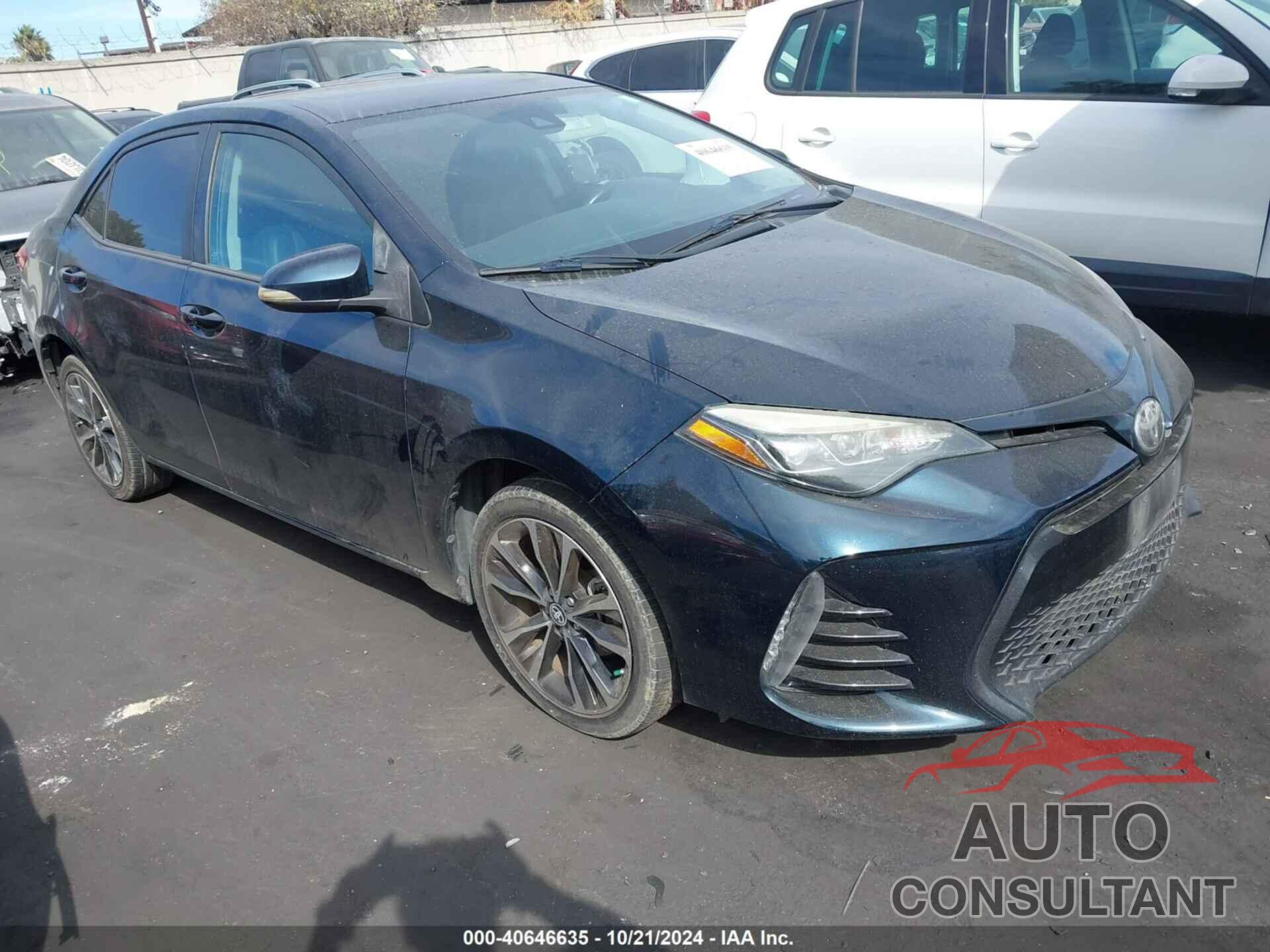 TOYOTA COROLLA 2017 - 5YFBURHE5HP723975