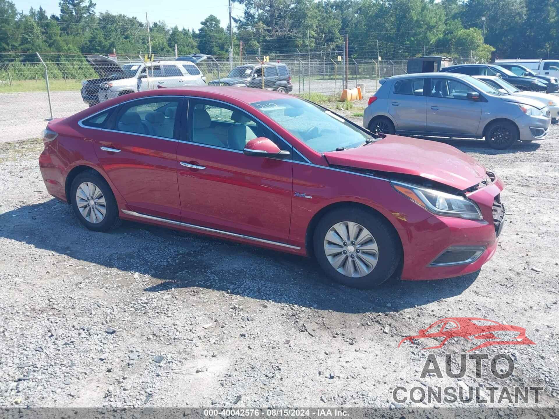 HYUNDAI SONATA 2016 - KMHE24L1XGA035205