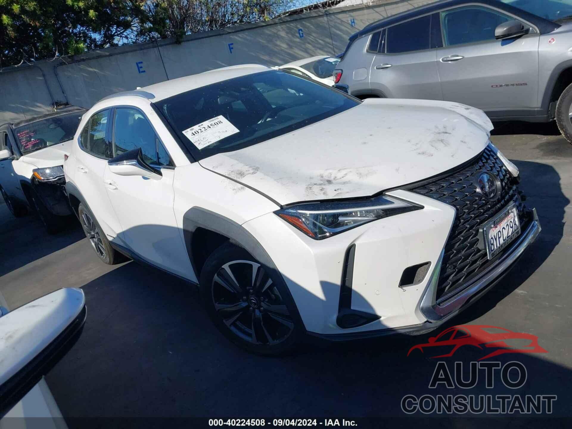 LEXUS UX 250H 2021 - JTHX9JBH9M2053205