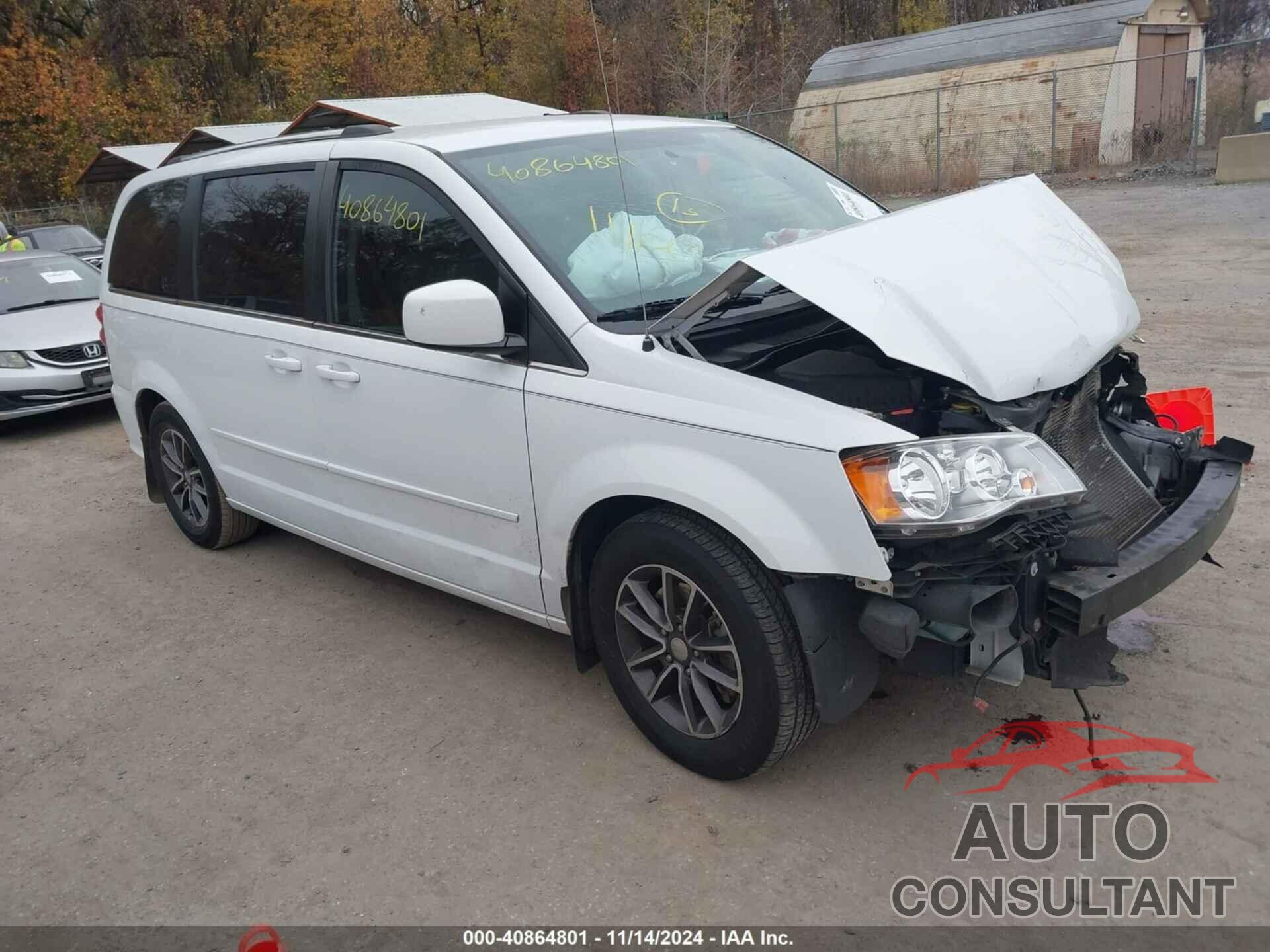 DODGE GRAND CARAVAN 2017 - 2C4RDGCG9HR712697