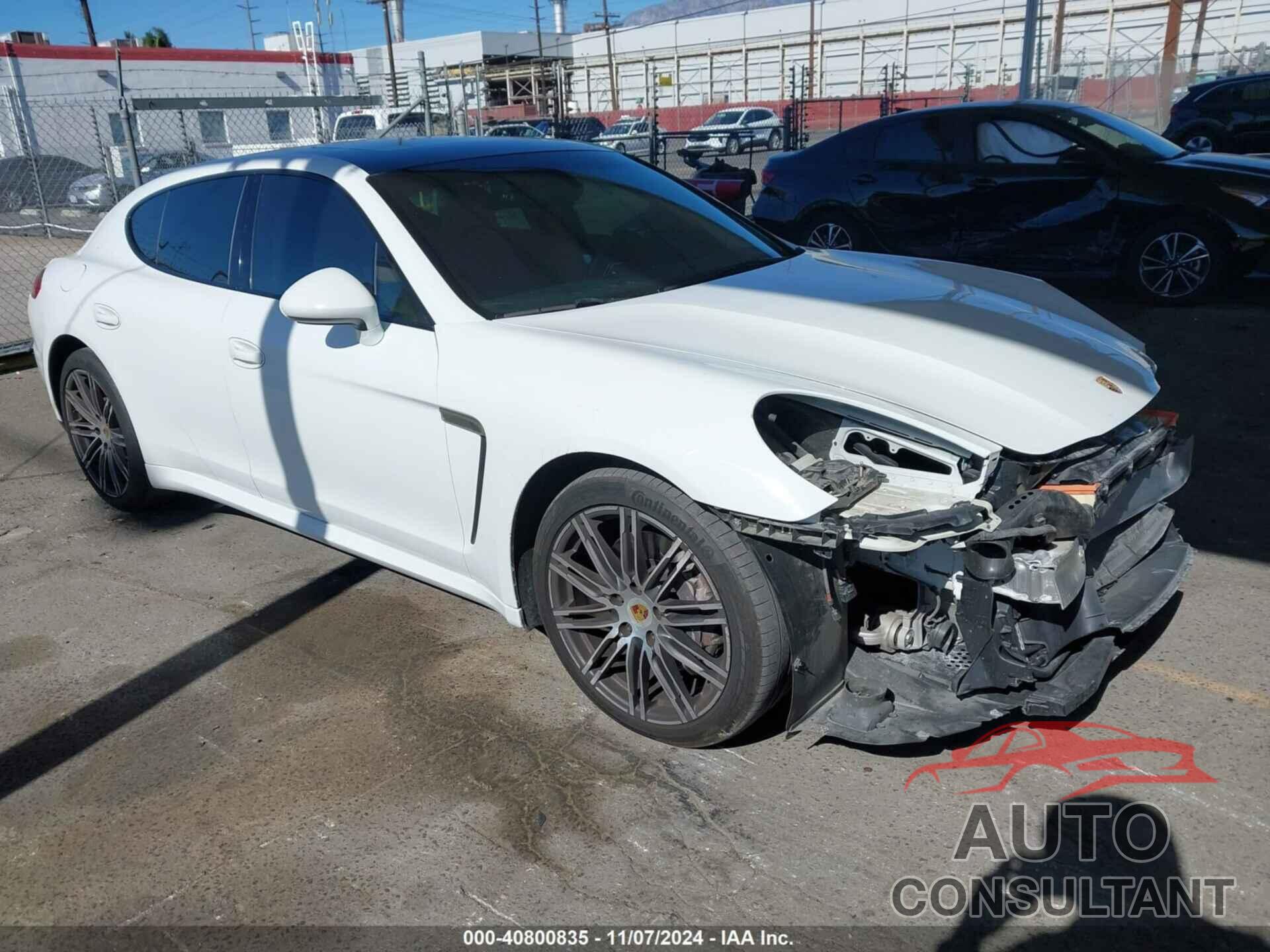 PORSCHE PANAMERA 2016 - WP0AA2A70GL005636