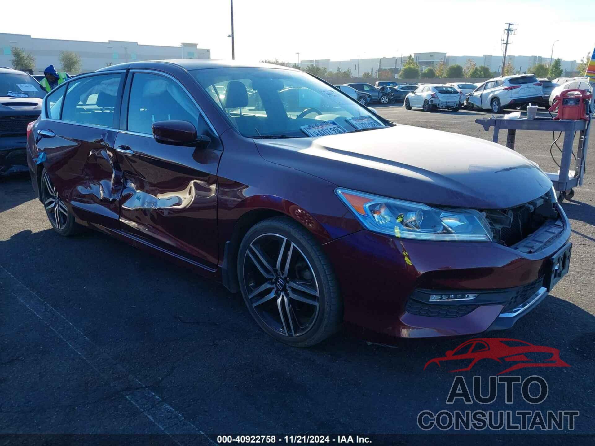 HONDA ACCORD 2017 - 1HGCR2F51HA282934