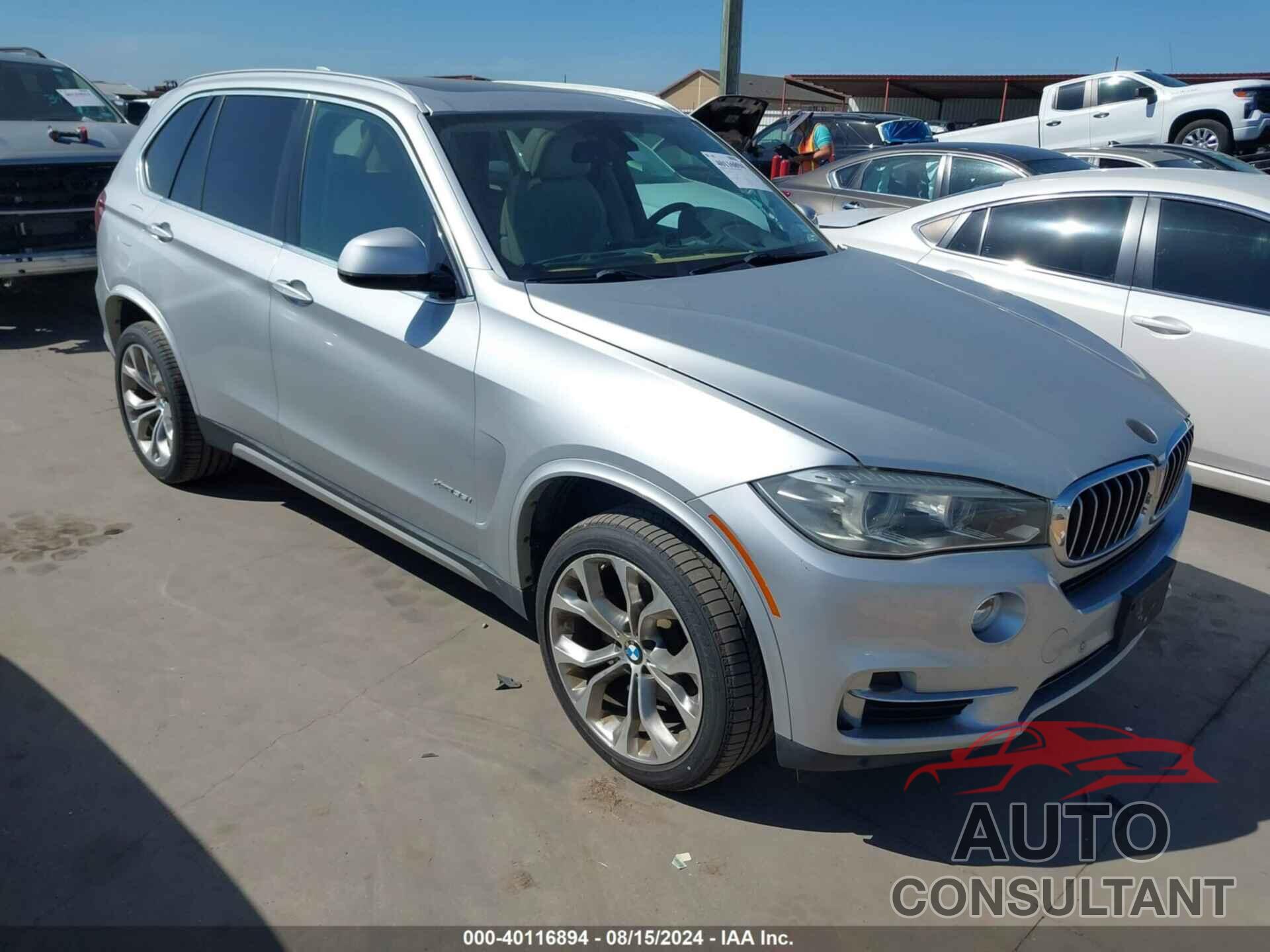 BMW X5 2016 - 5UXKR0C51G0P20034