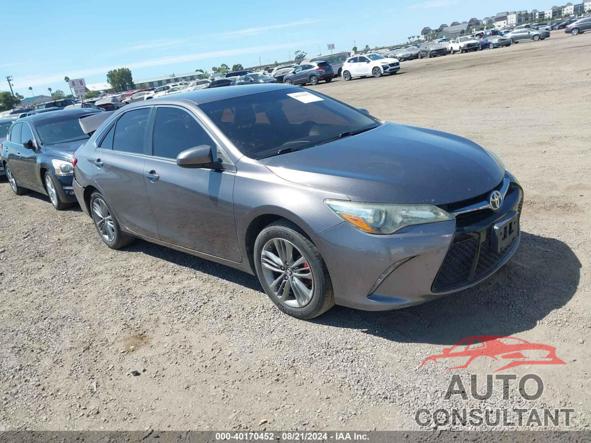 TOYOTA CAMRY 2016 - 4T1BF1FK4GU256629