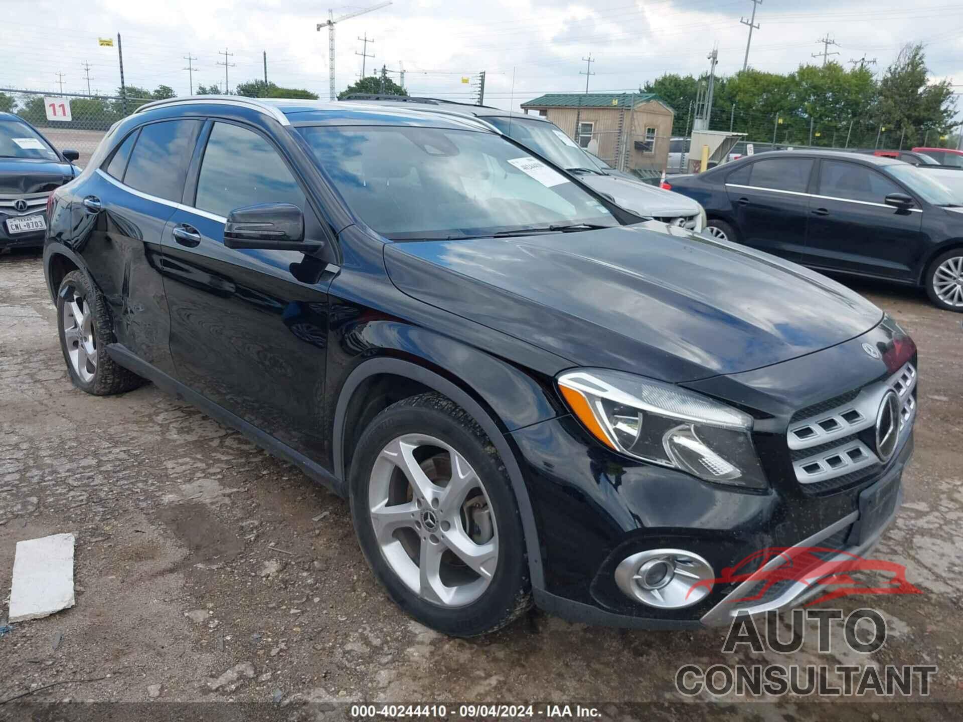 MERCEDES-BENZ GLA 250 2018 - WDCTG4EB9JJ460337