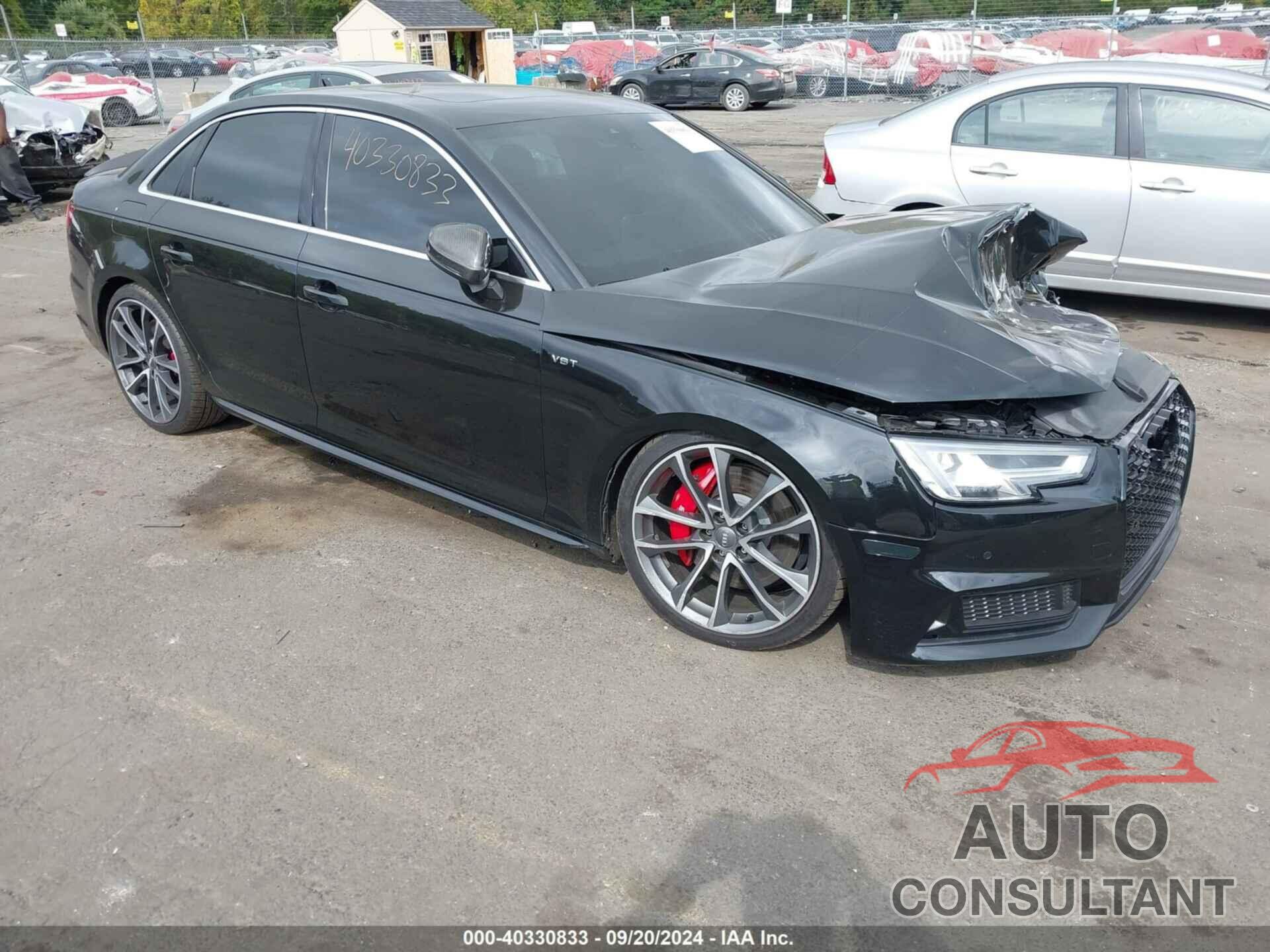 AUDI S4 2018 - WAUB4AF48JA001273