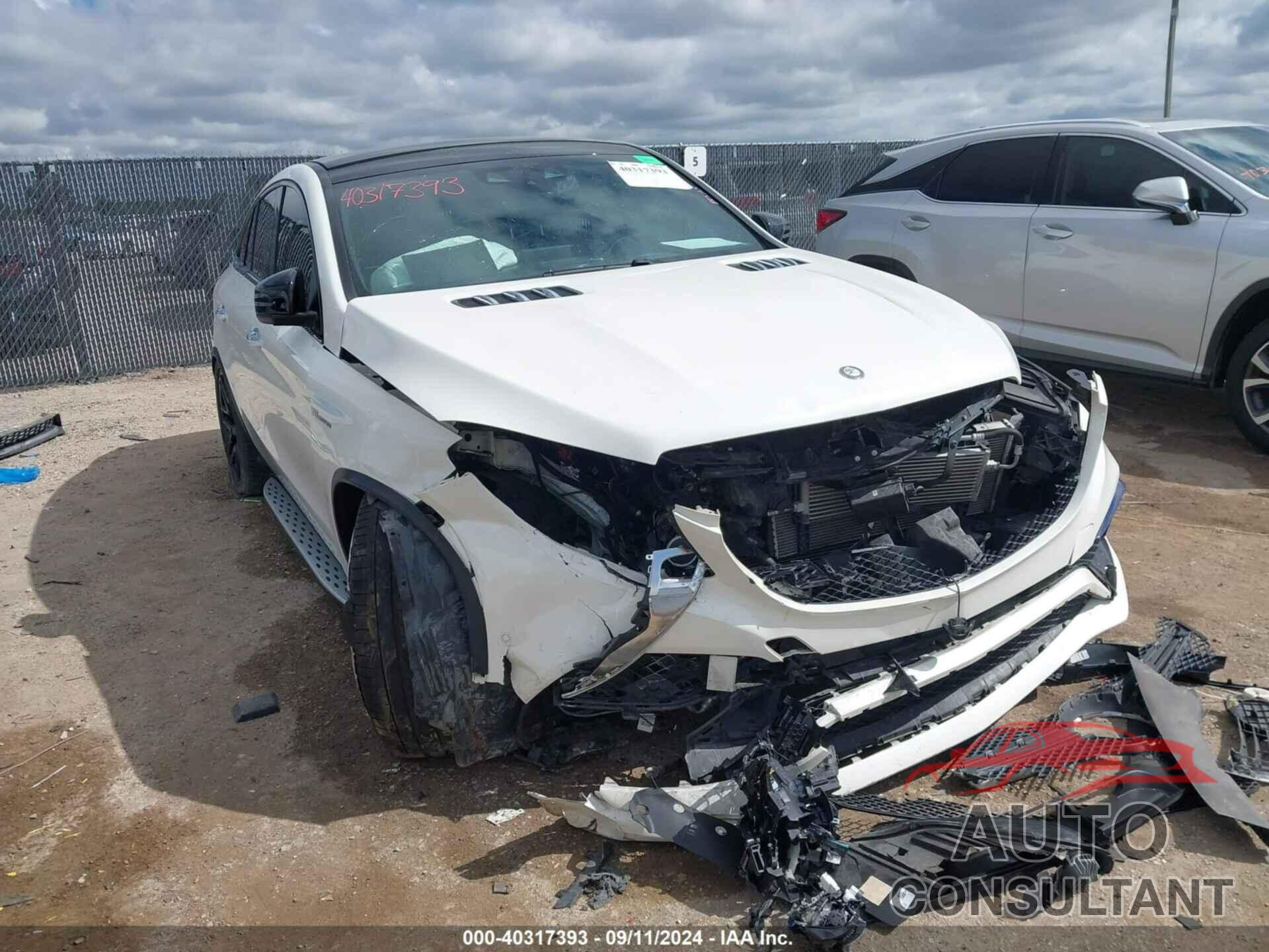 MERCEDES-BENZ AMG GLE 63 COUPE 2016 - 4JGED7FB7GA038448