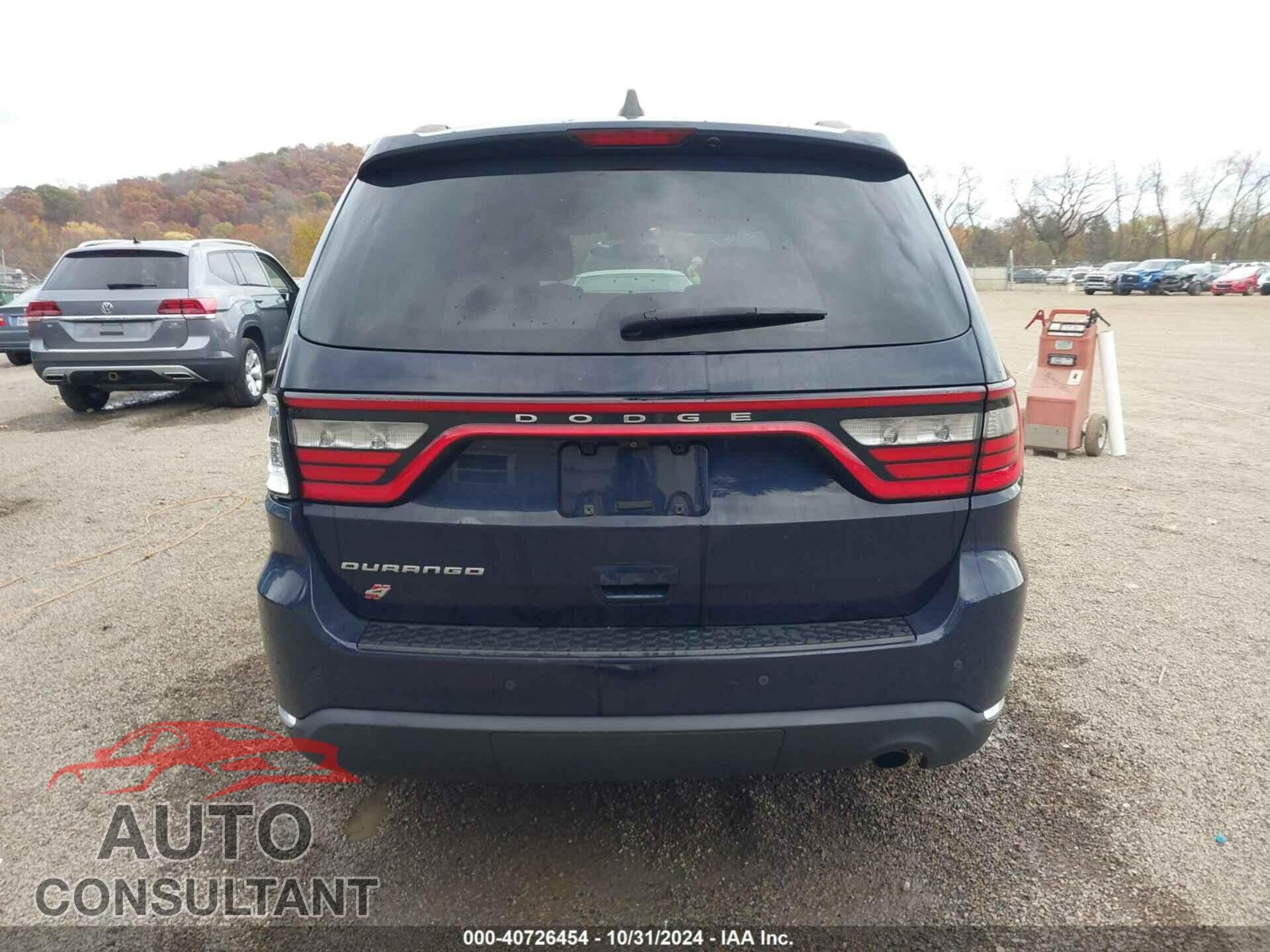 DODGE DURANGO 2018 - 1C4RDJAGXJC150565