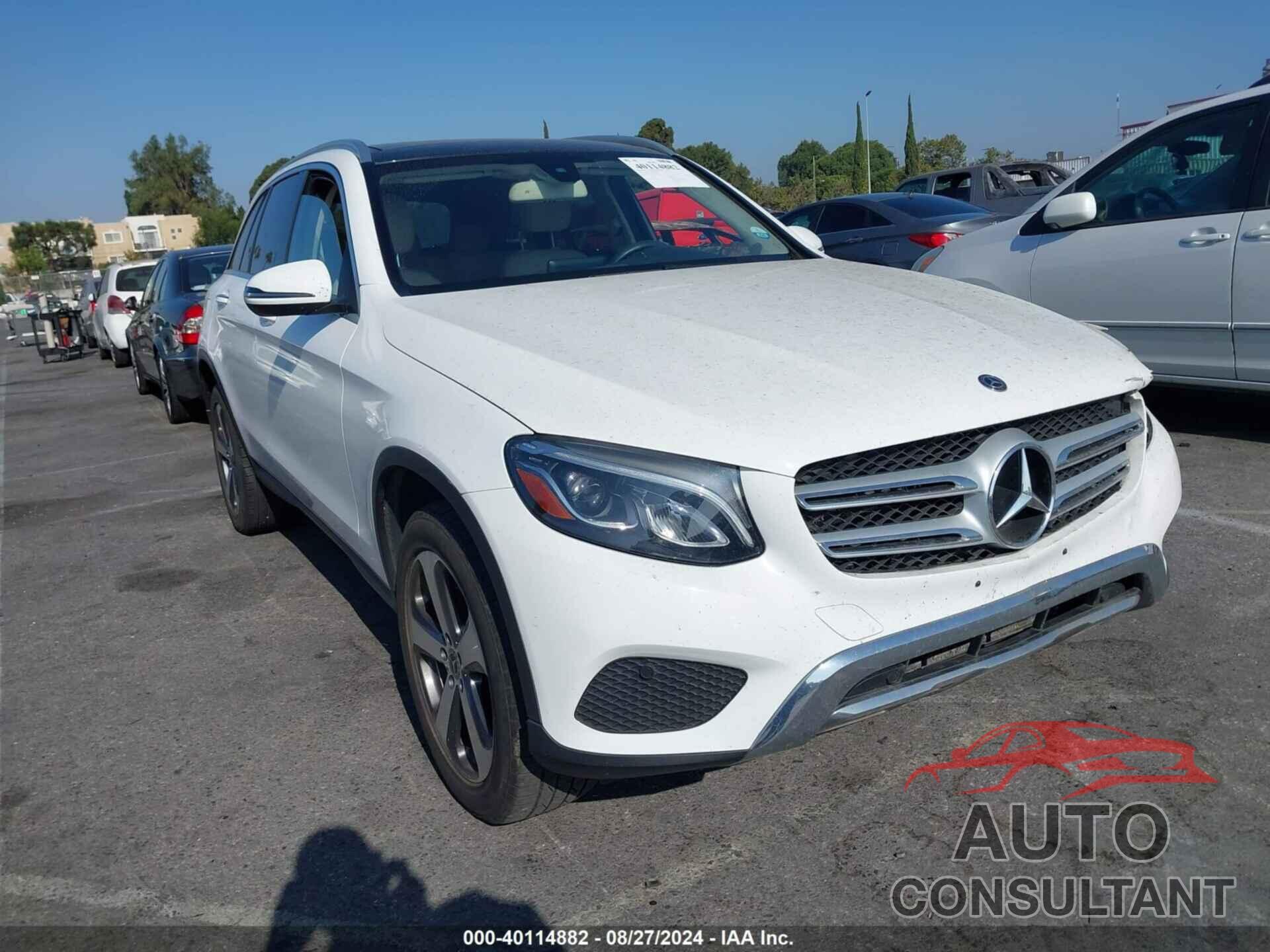 MERCEDES-BENZ GLC 300 2019 - WDC0G4JB0KF569671
