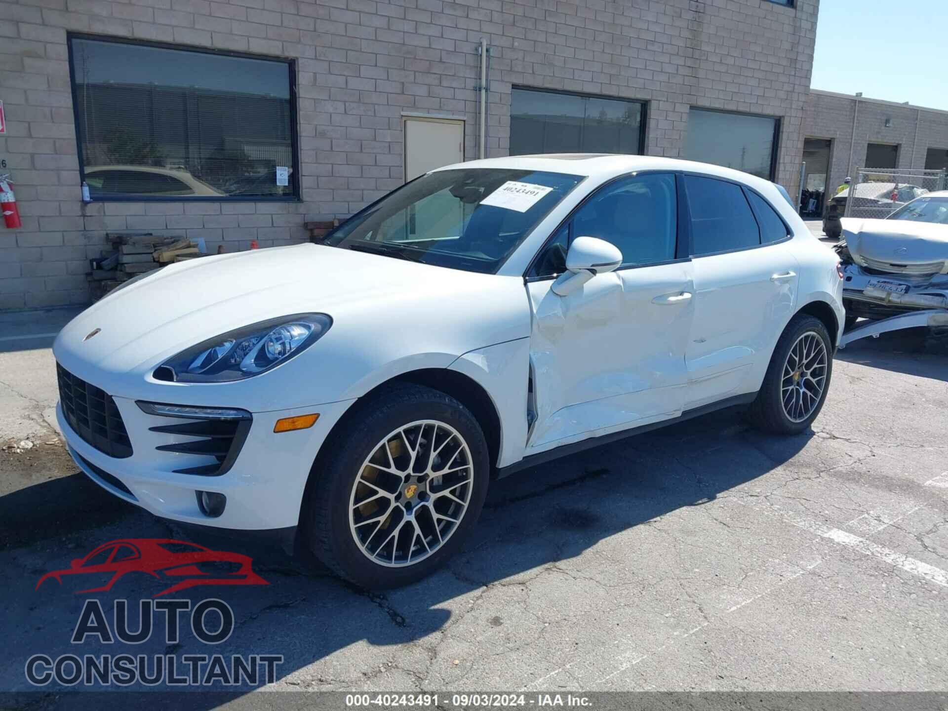 PORSCHE MACAN 2017 - WP1AB2A57HLB21041
