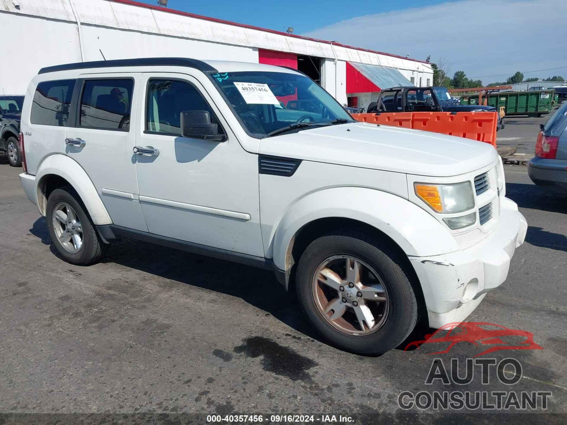 DODGE NITRO 2010 - 1D4PU5GK3AW115958