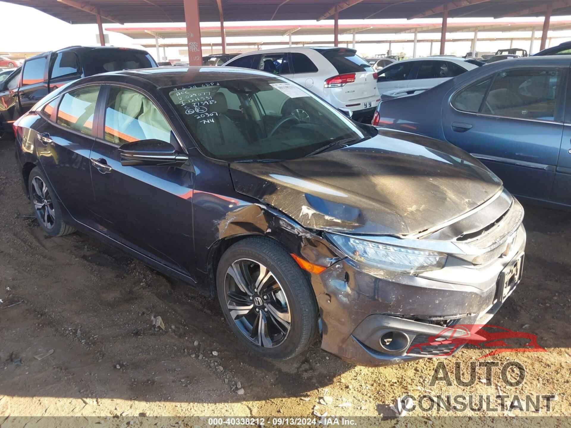 HONDA CIVIC 2018 - JHMFC1F97JX029077