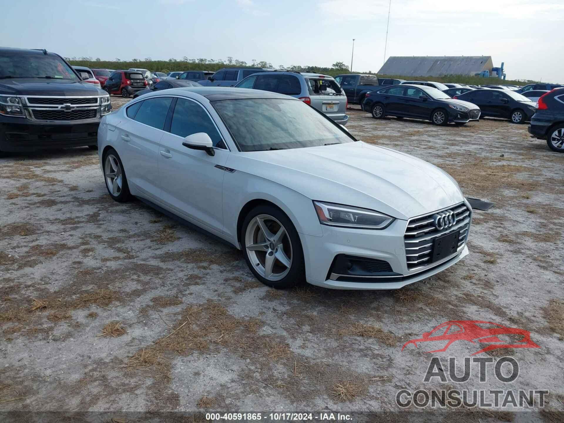 AUDI A5 2018 - WAUFNCF59JA080407