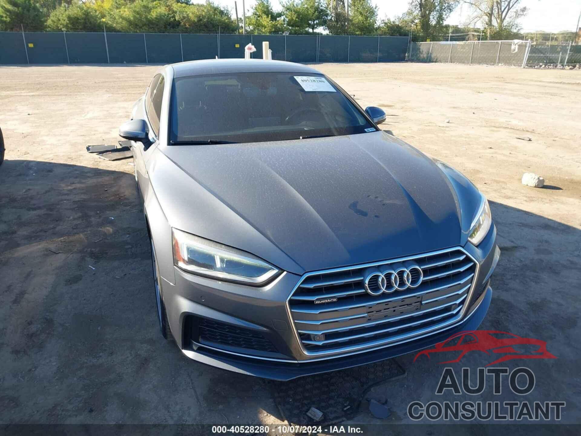 AUDI A5 2018 - WAUENCF58JA057700