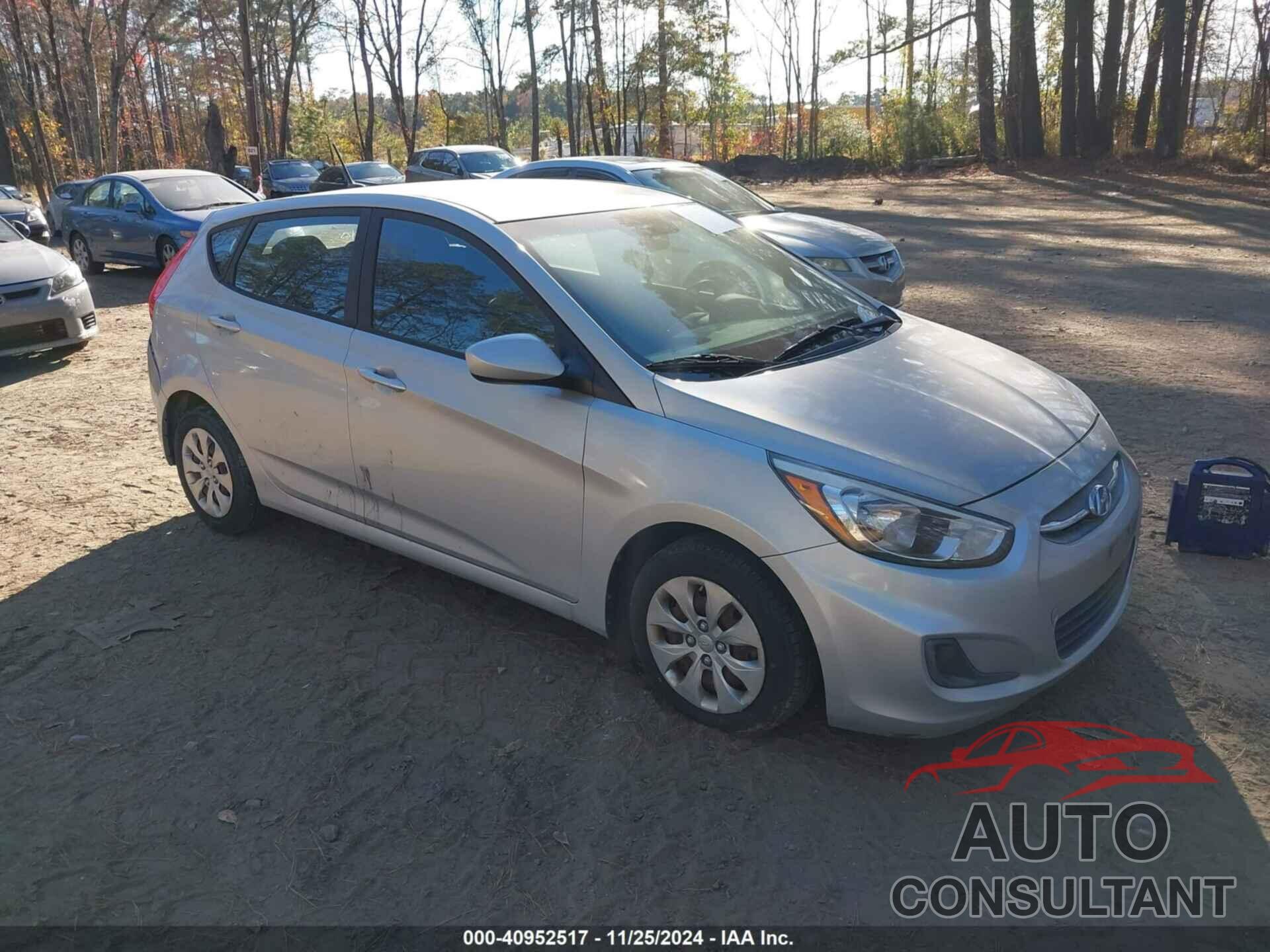 HYUNDAI ACCENT 2017 - KMHCT5AE5HU306235