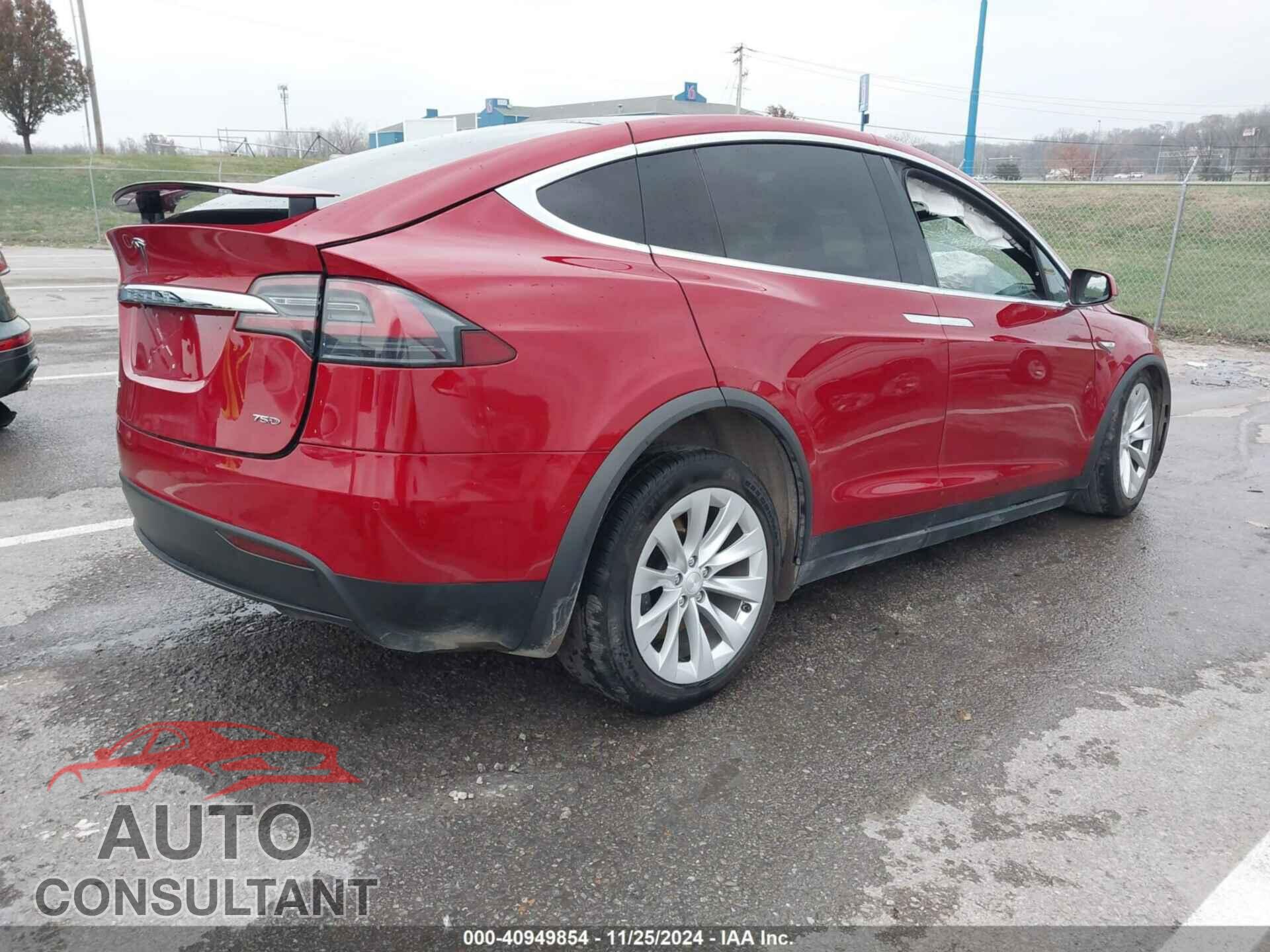 TESLA MODEL X 2016 - 5YJXCBE21GF021396