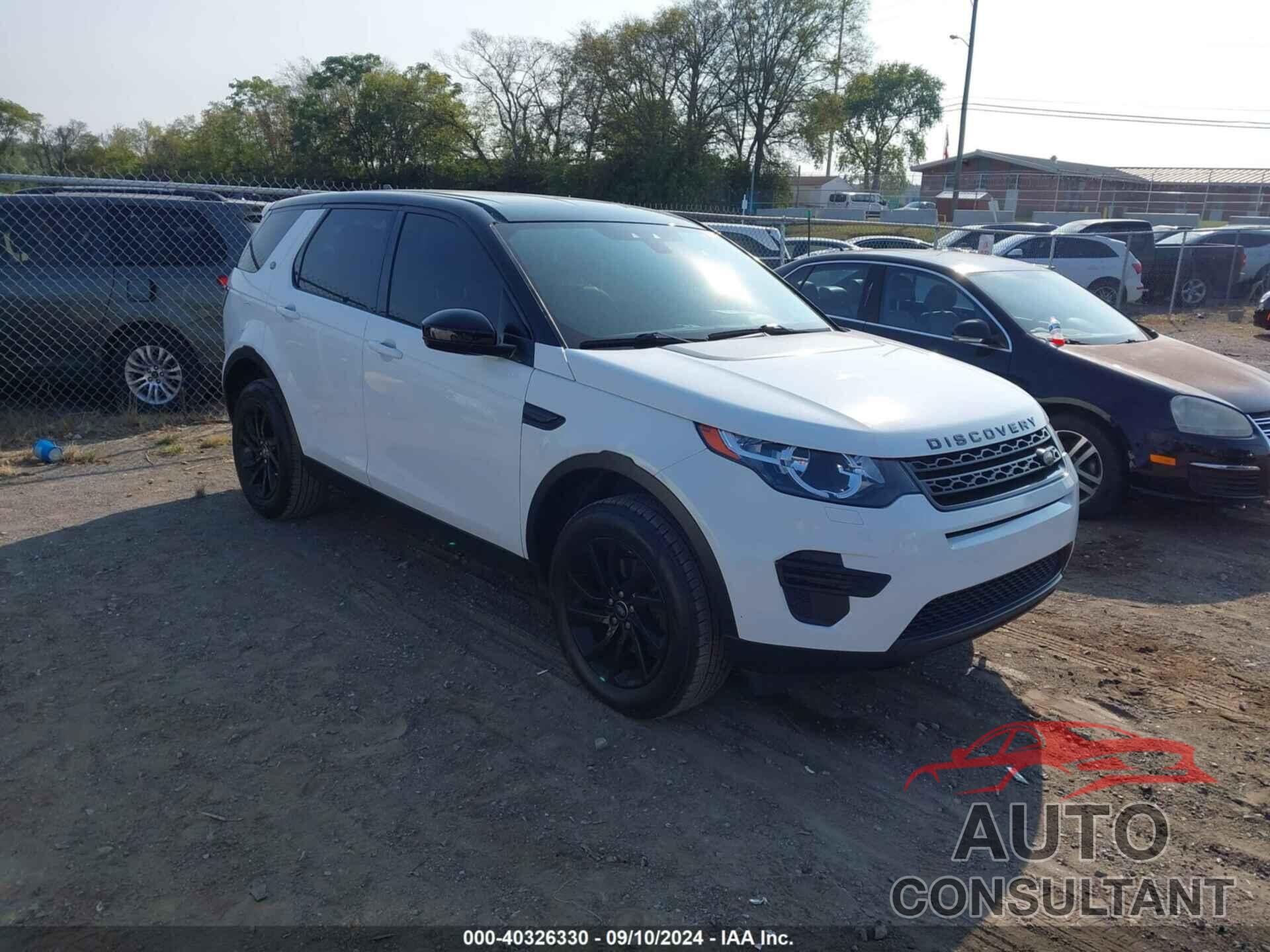 LAND ROVER DISCOVERY SPORT 2016 - SALCP2BG3GH620960