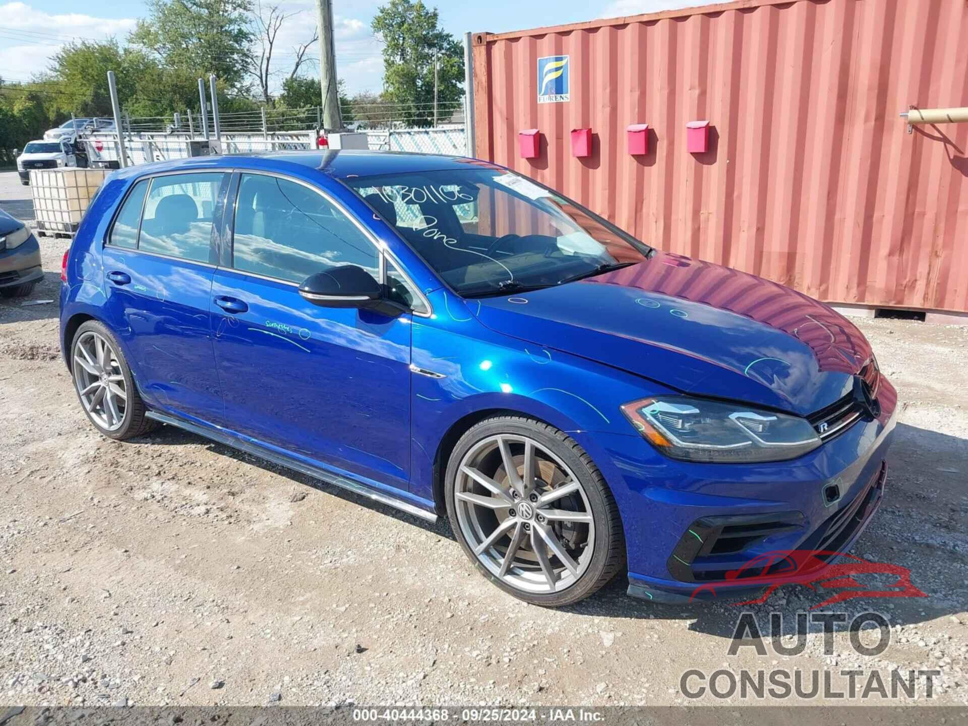 VOLKSWAGEN GOLF R 2019 - WVWWA7AU6KW170073