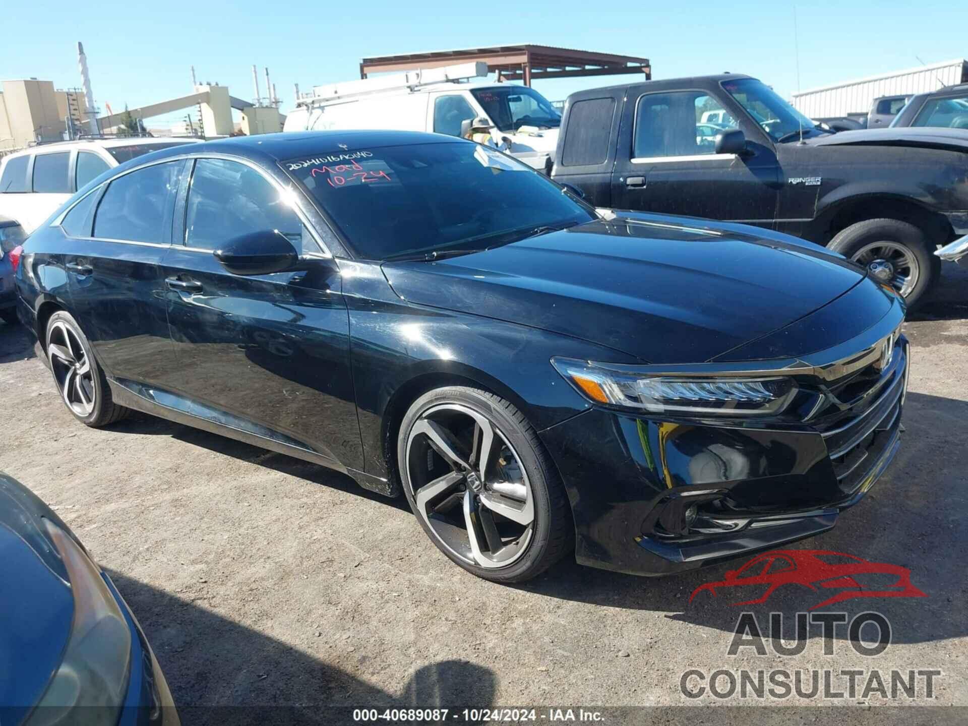 HONDA ACCORD 2021 - 1HGCV2F39MA012130
