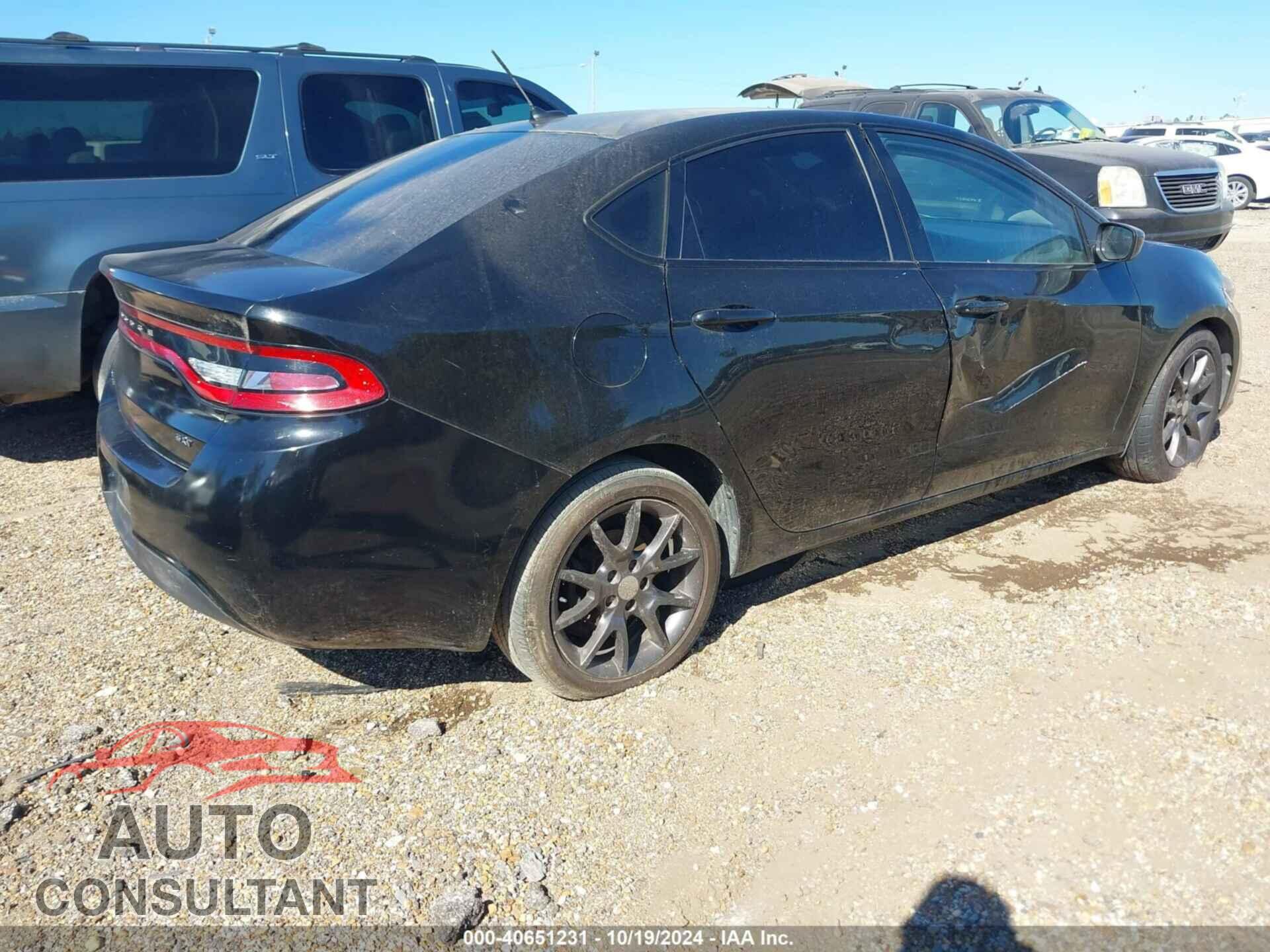 DODGE DART 2015 - 1C3CDFAA2FD378838