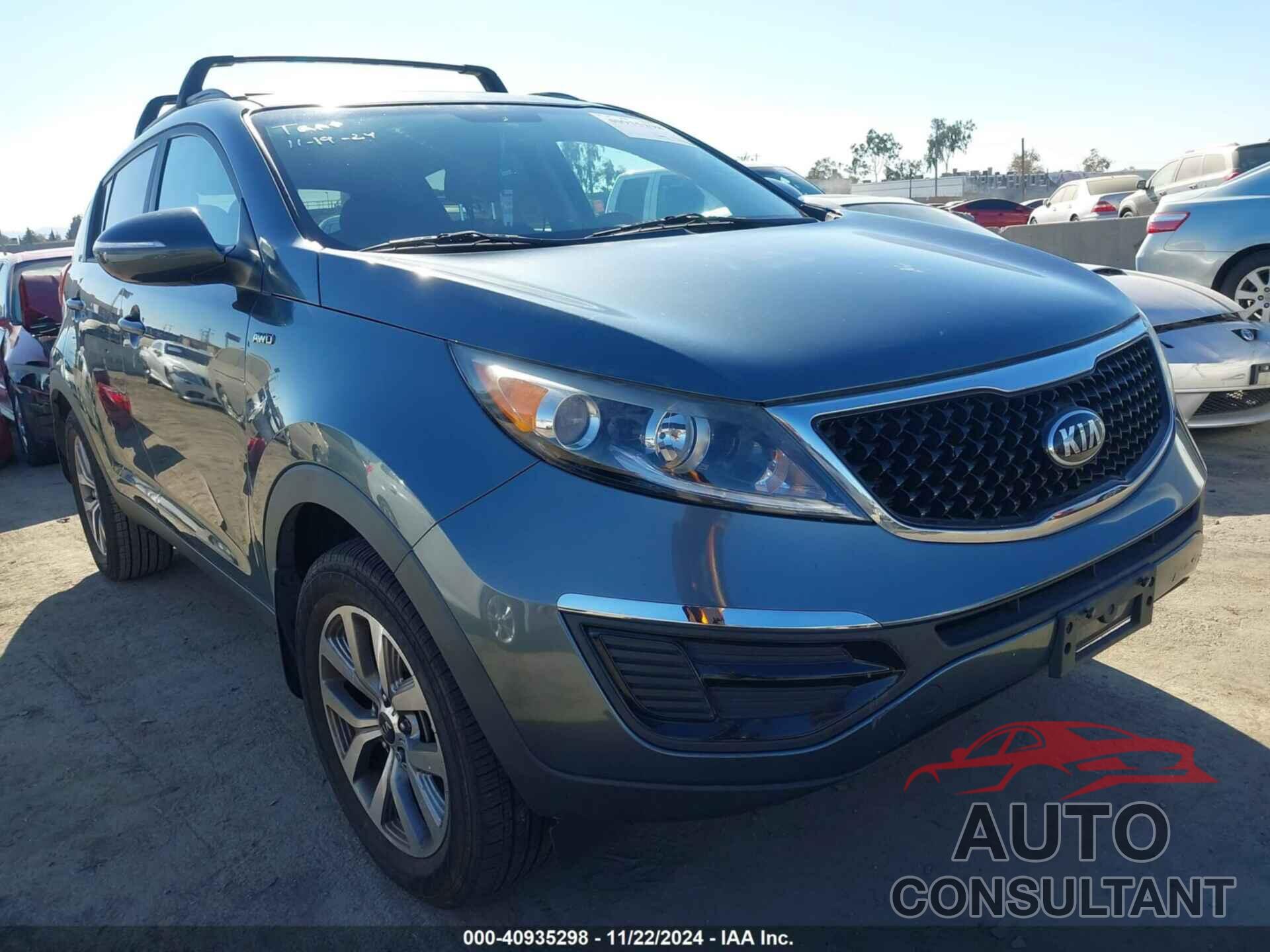 KIA SPORTAGE 2014 - KNDPBCAC1E7578948