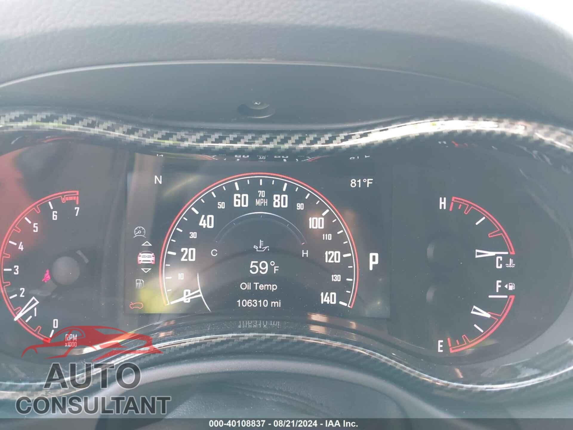 DODGE DURANGO 2017 - 1C4RDJDG1HC725674