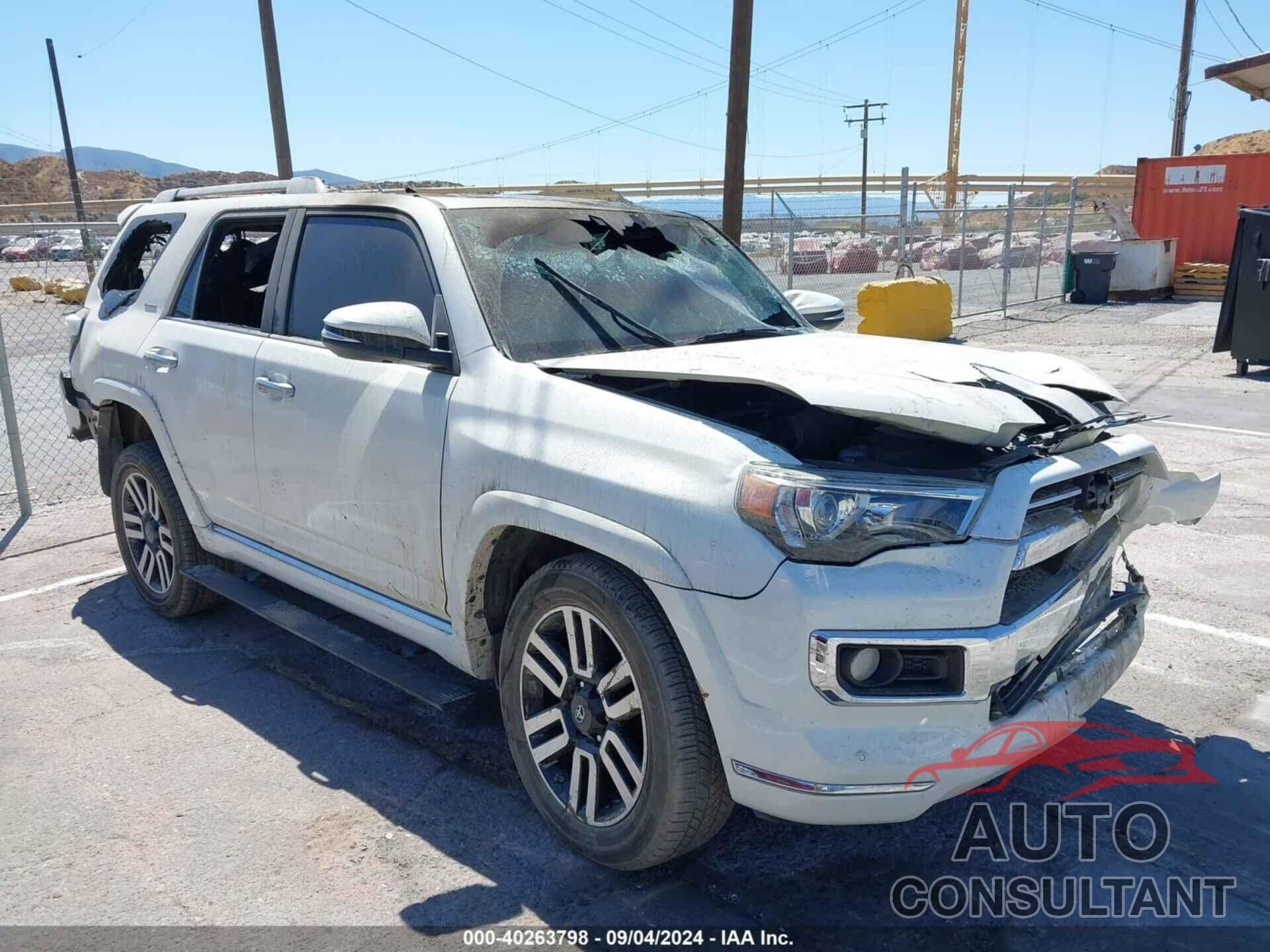 TOYOTA 4RUNNER 2020 - JTEBU5JR1L5762246