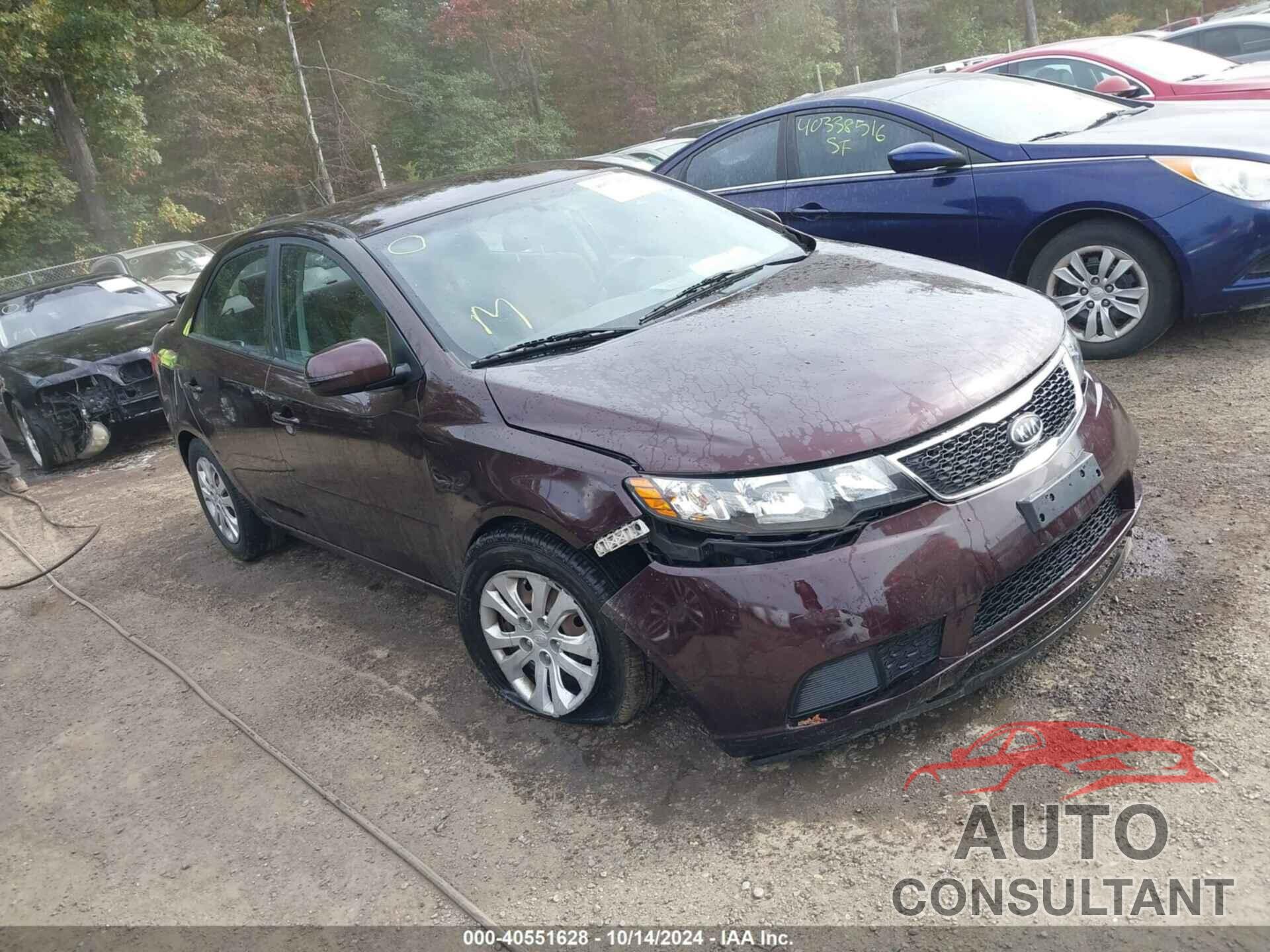 KIA FORTE 2011 - KNAFU4A27B5358608