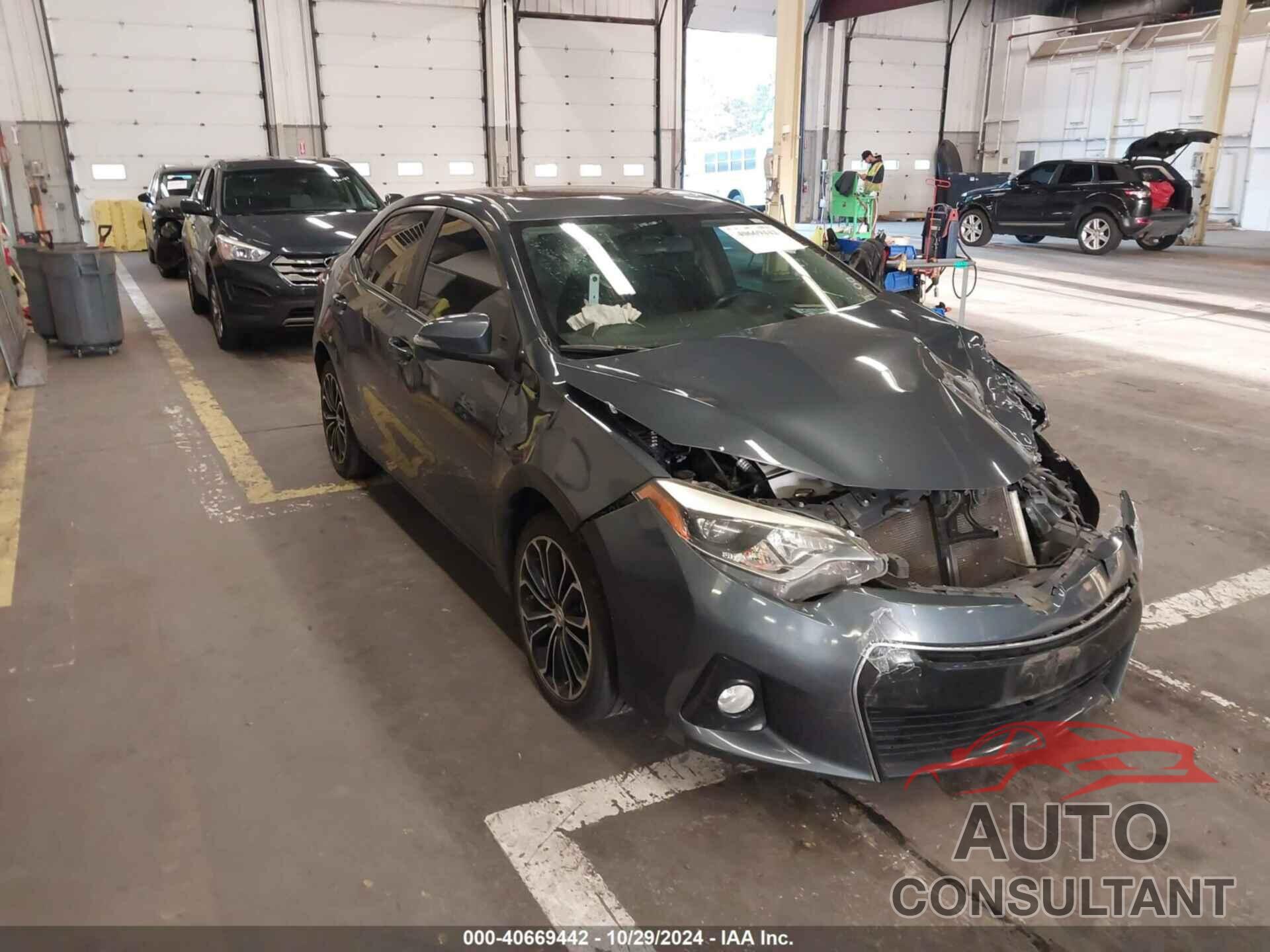 TOYOTA COROLLA 2015 - 2T1BURHE1FC410533