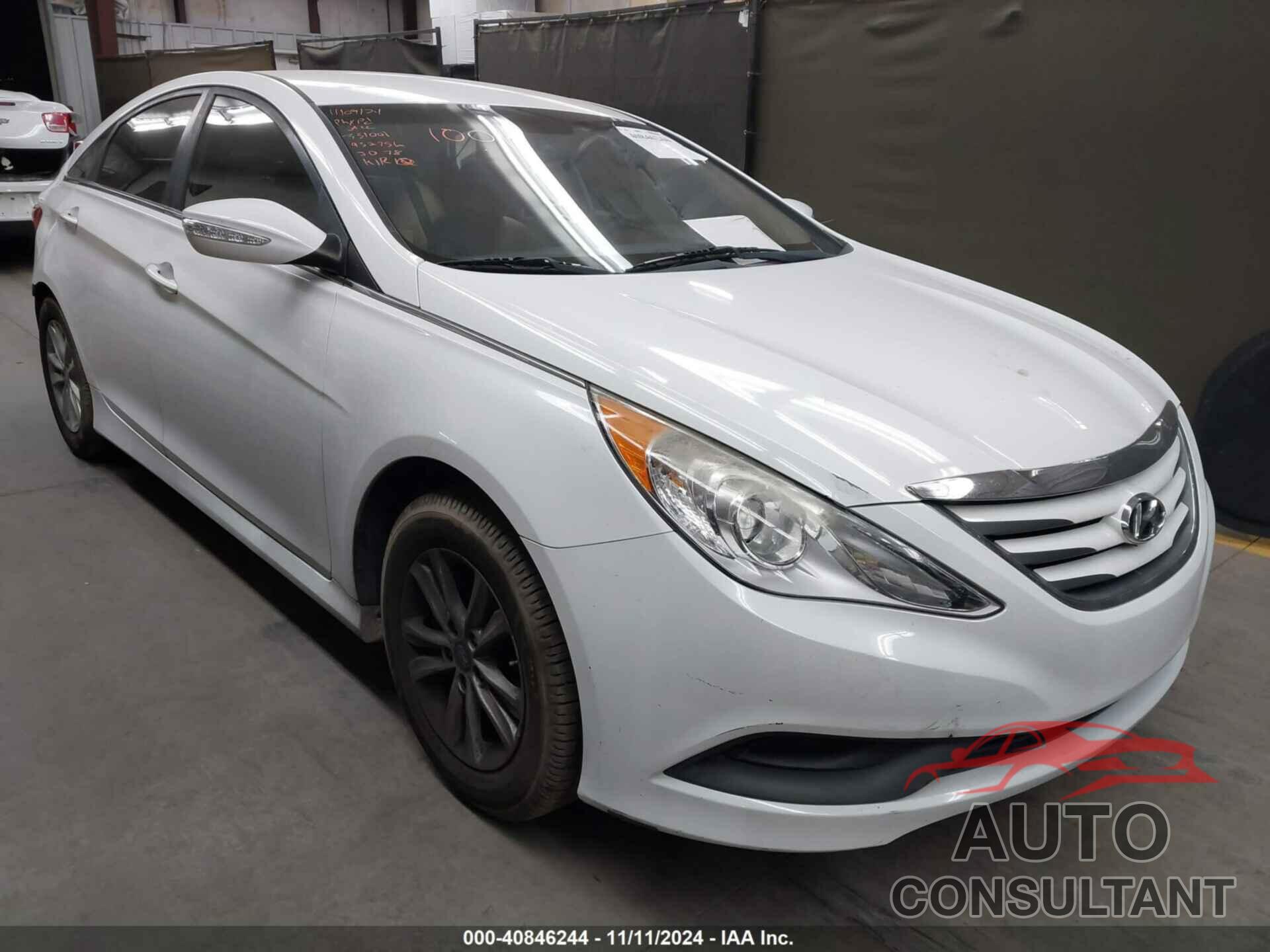 HYUNDAI SONATA 2014 - 5NPEB4AC9EH932756