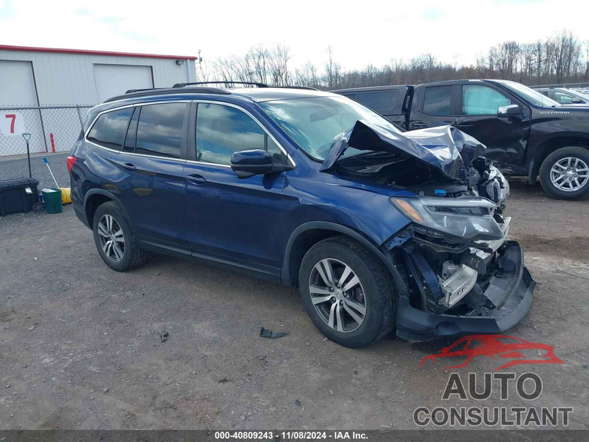 HONDA PILOT 2016 - 5FNYF6H57GB094524