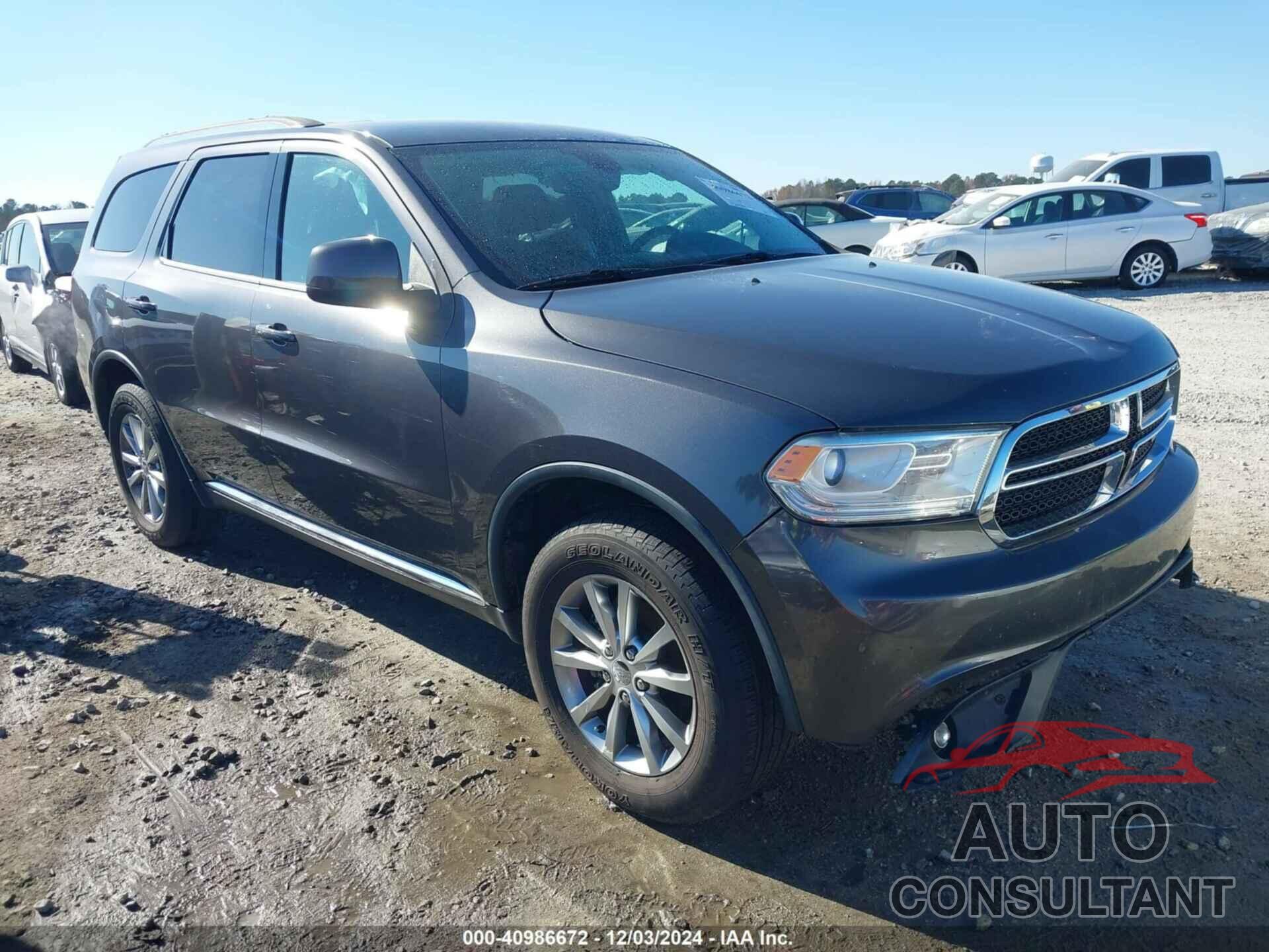 DODGE DURANGO 2017 - 1C4RDJAG8HC709475