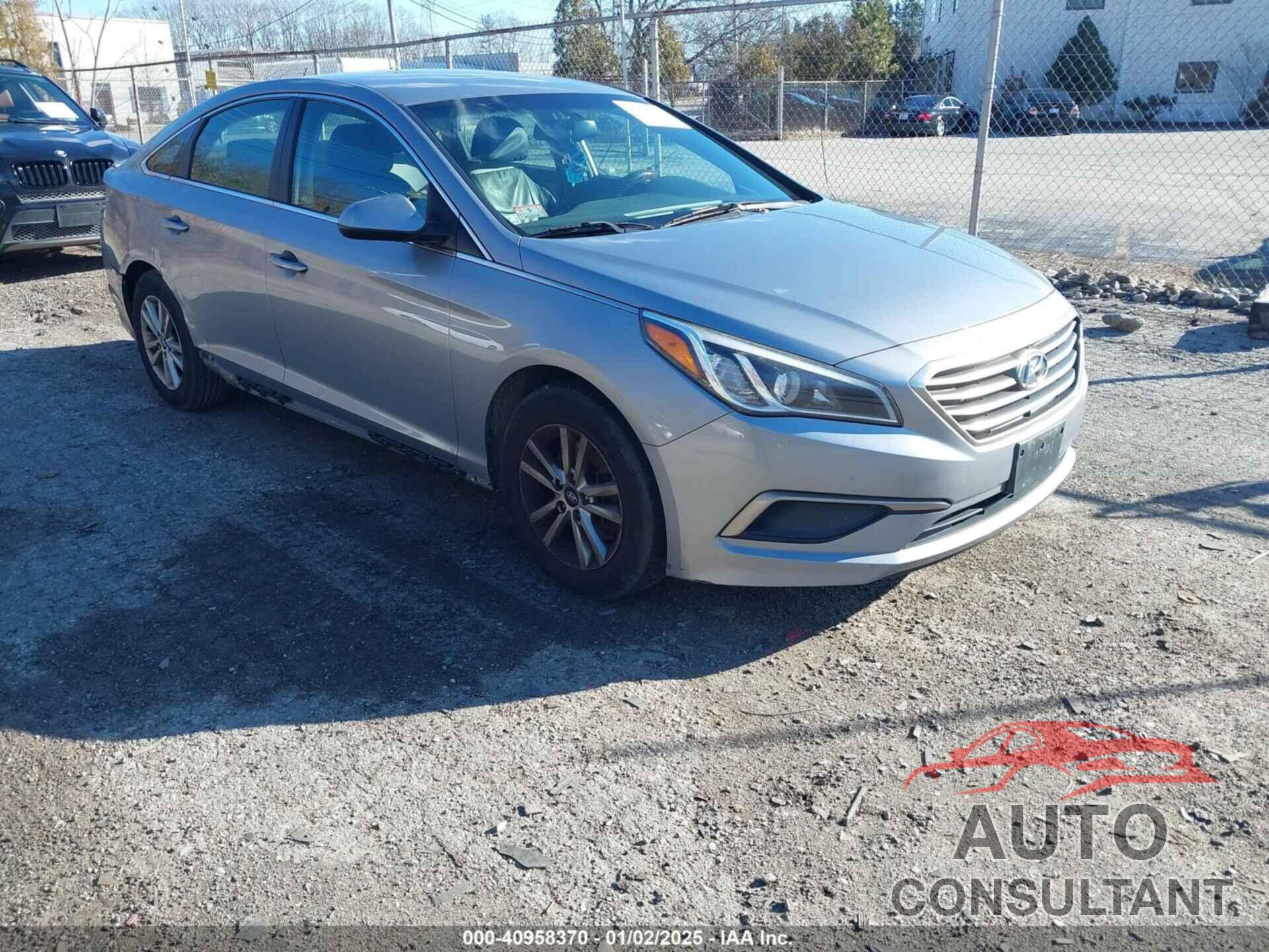 HYUNDAI SONATA 2016 - 5NPE24AF1GH273472