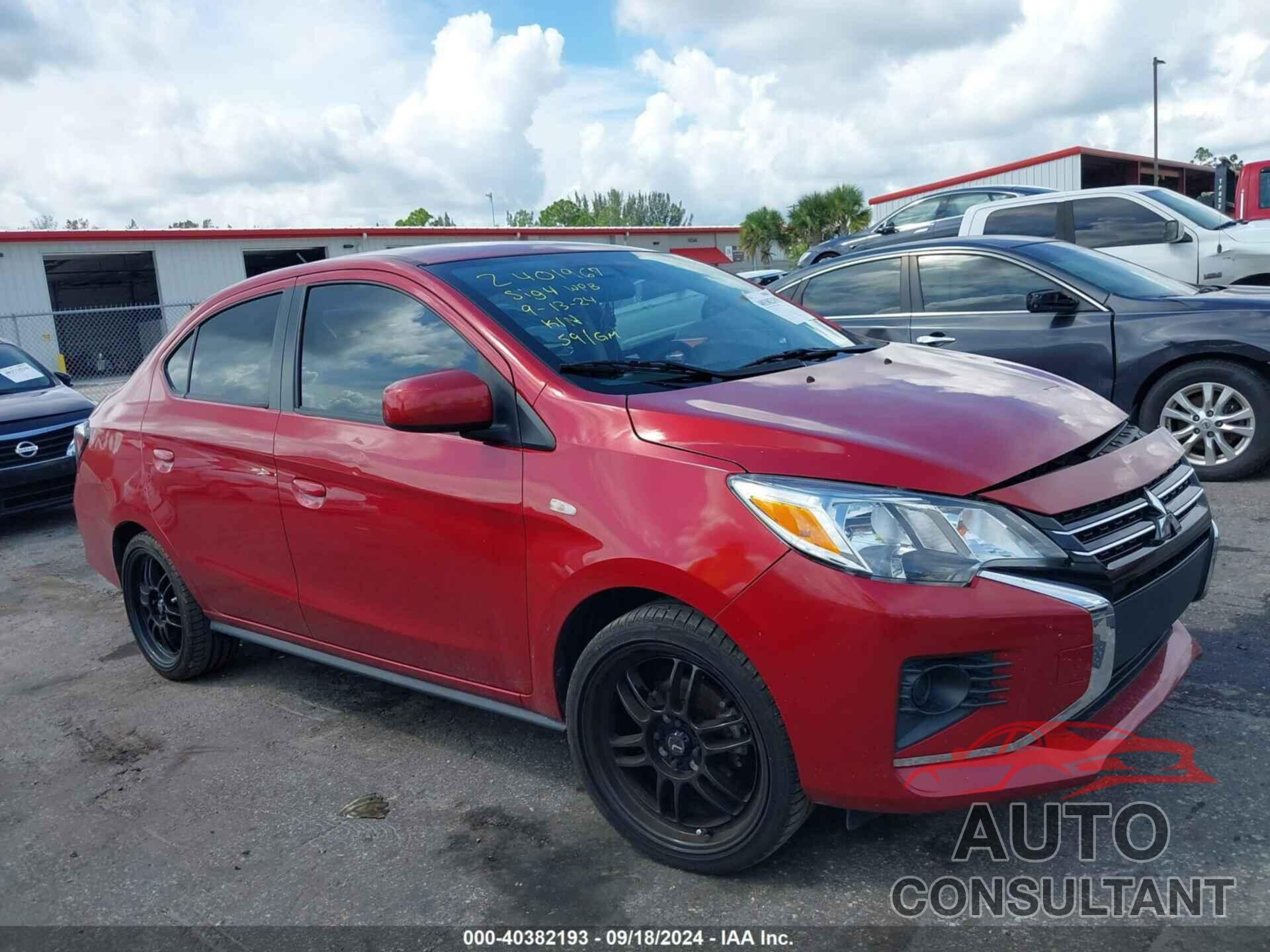 MITSUBISHI MIRAGE G4 2021 - ML32FUFJ9MHF03151