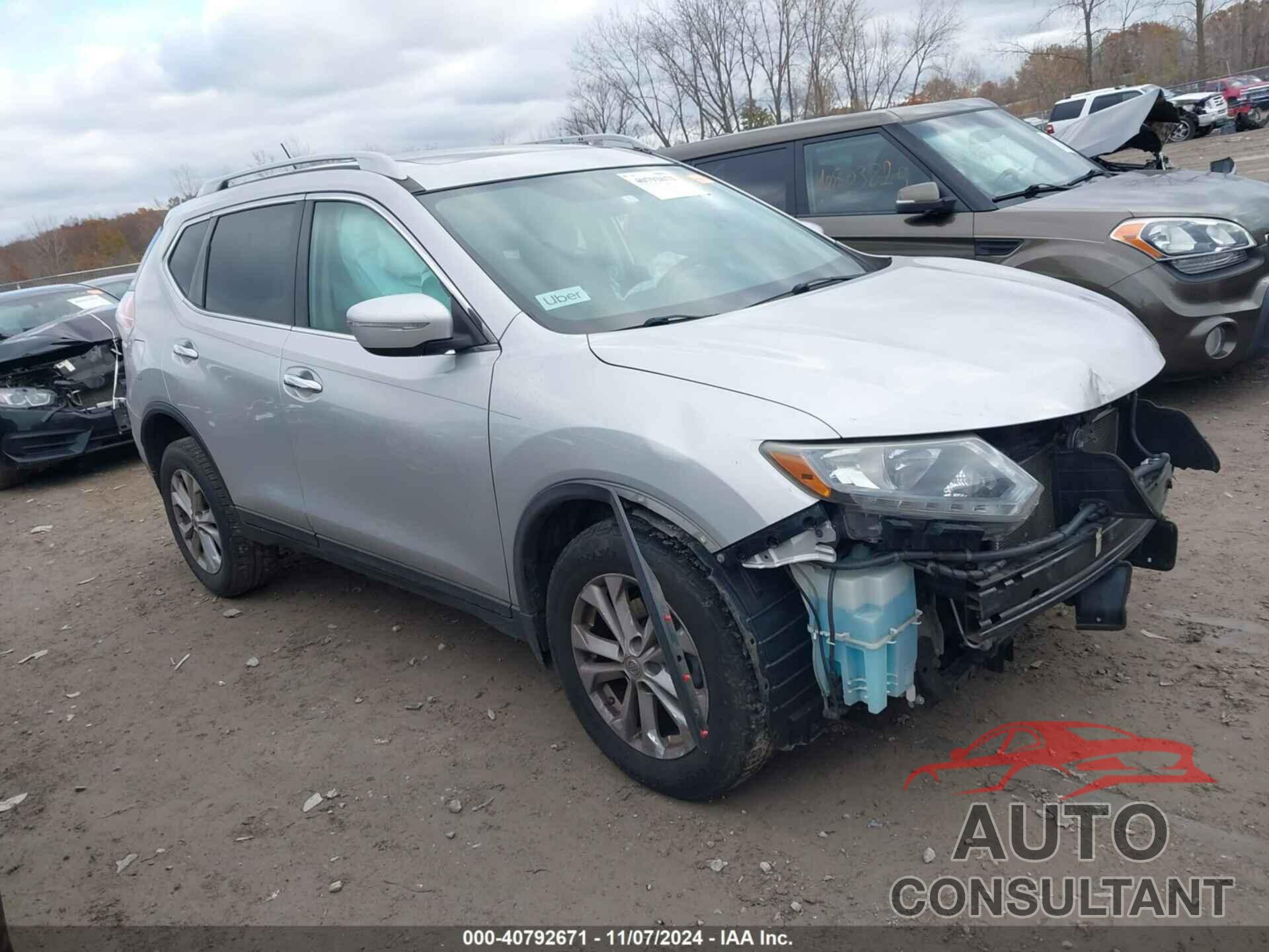 NISSAN ROGUE 2015 - 5N1AT2MV9FC911072