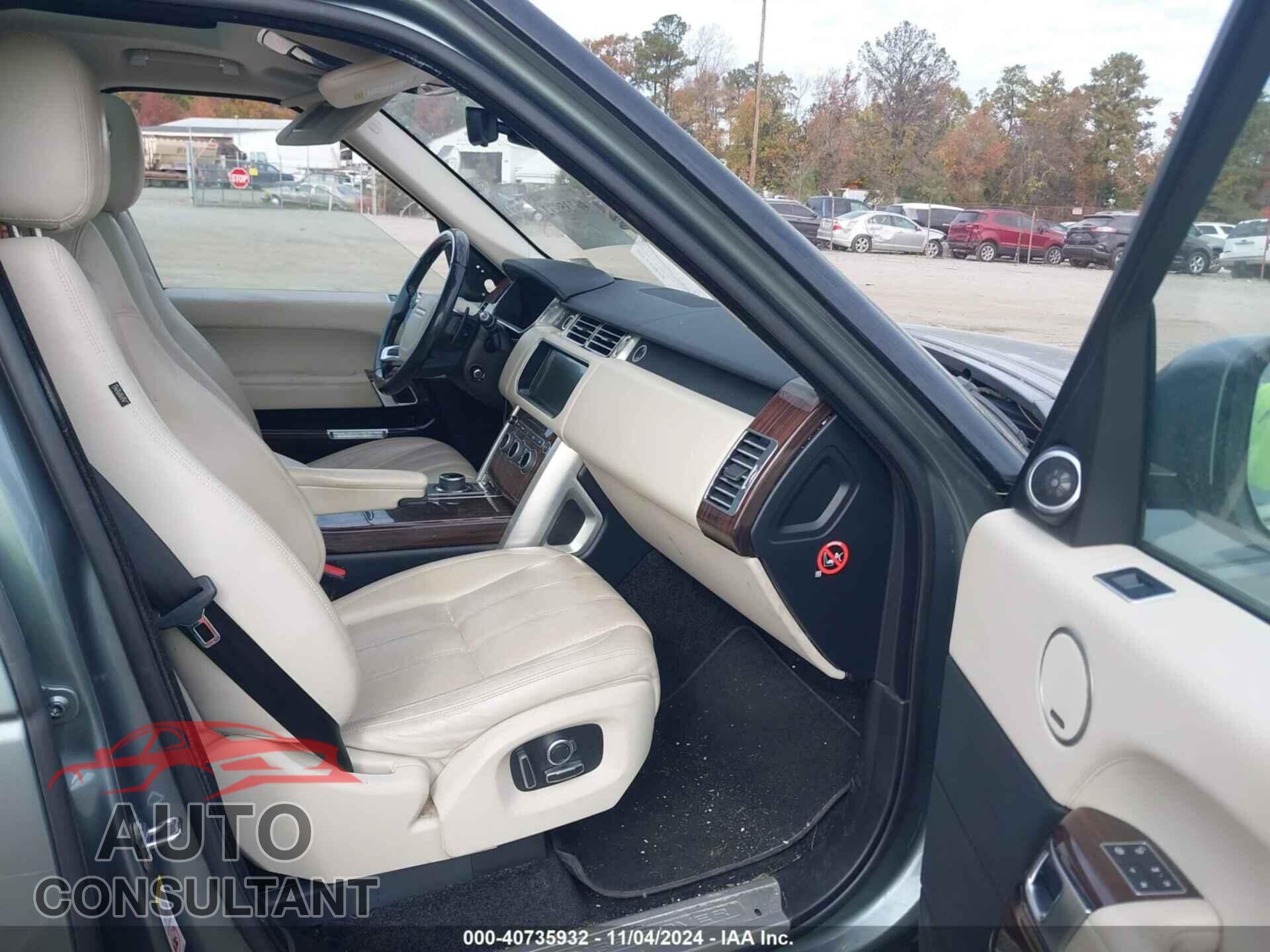 LAND ROVER RANGE ROVER 2017 - SALGS2FKXHA357391