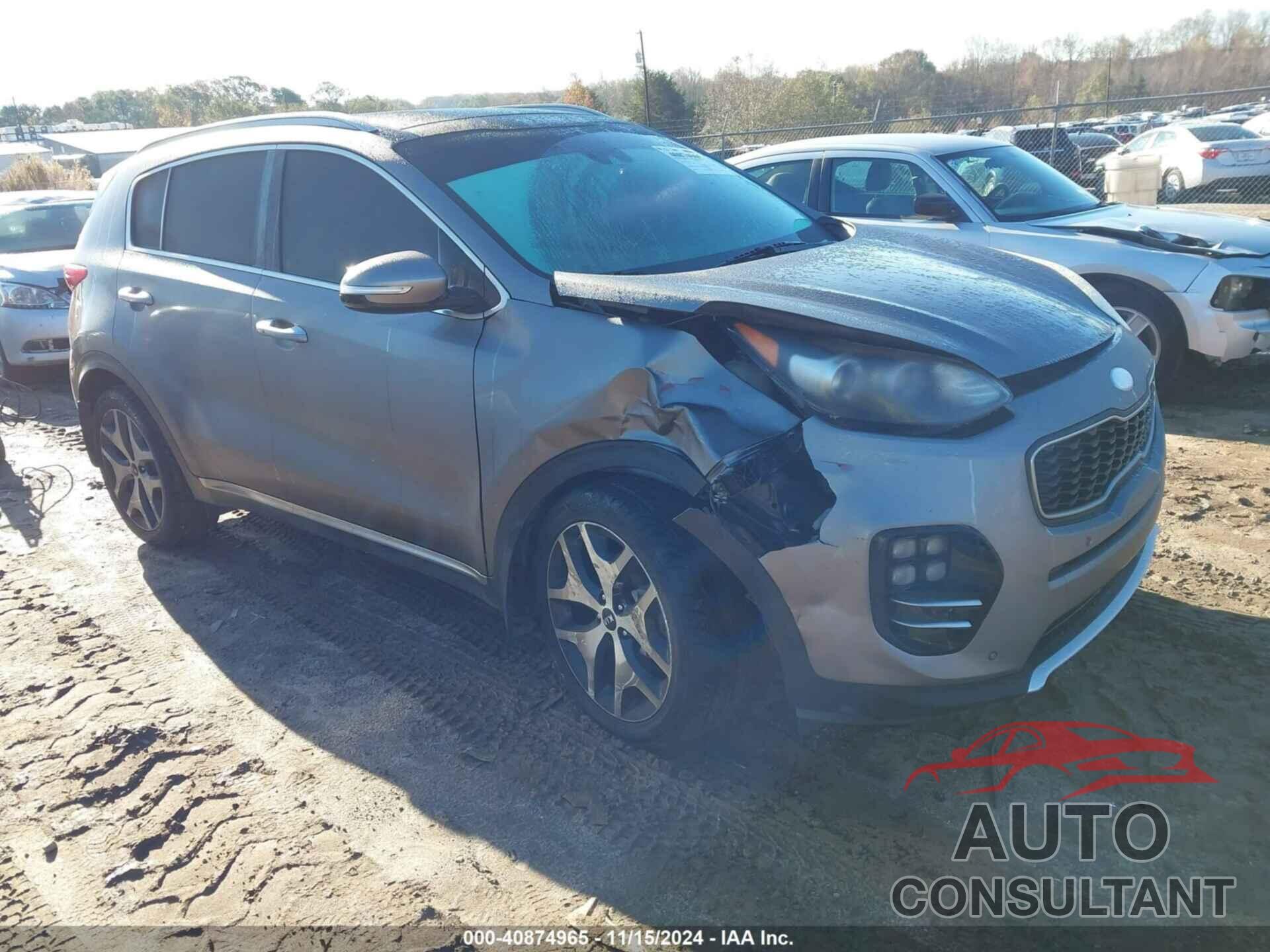 KIA SPORTAGE 2017 - KNDPR3A63H7158540