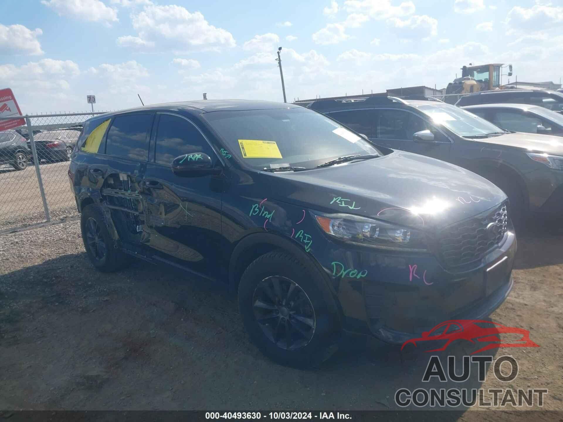 KIA SORENTO 2019 - 5XYPG4A36KG563495
