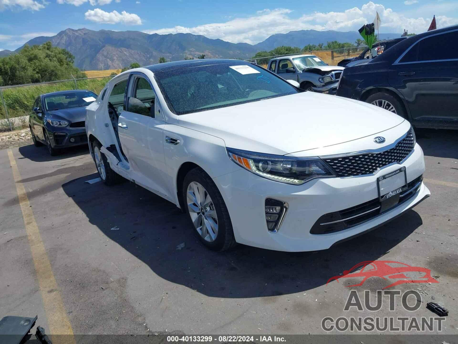 KIA OPTIMA 2018 - 5XXGU4L30JG205107