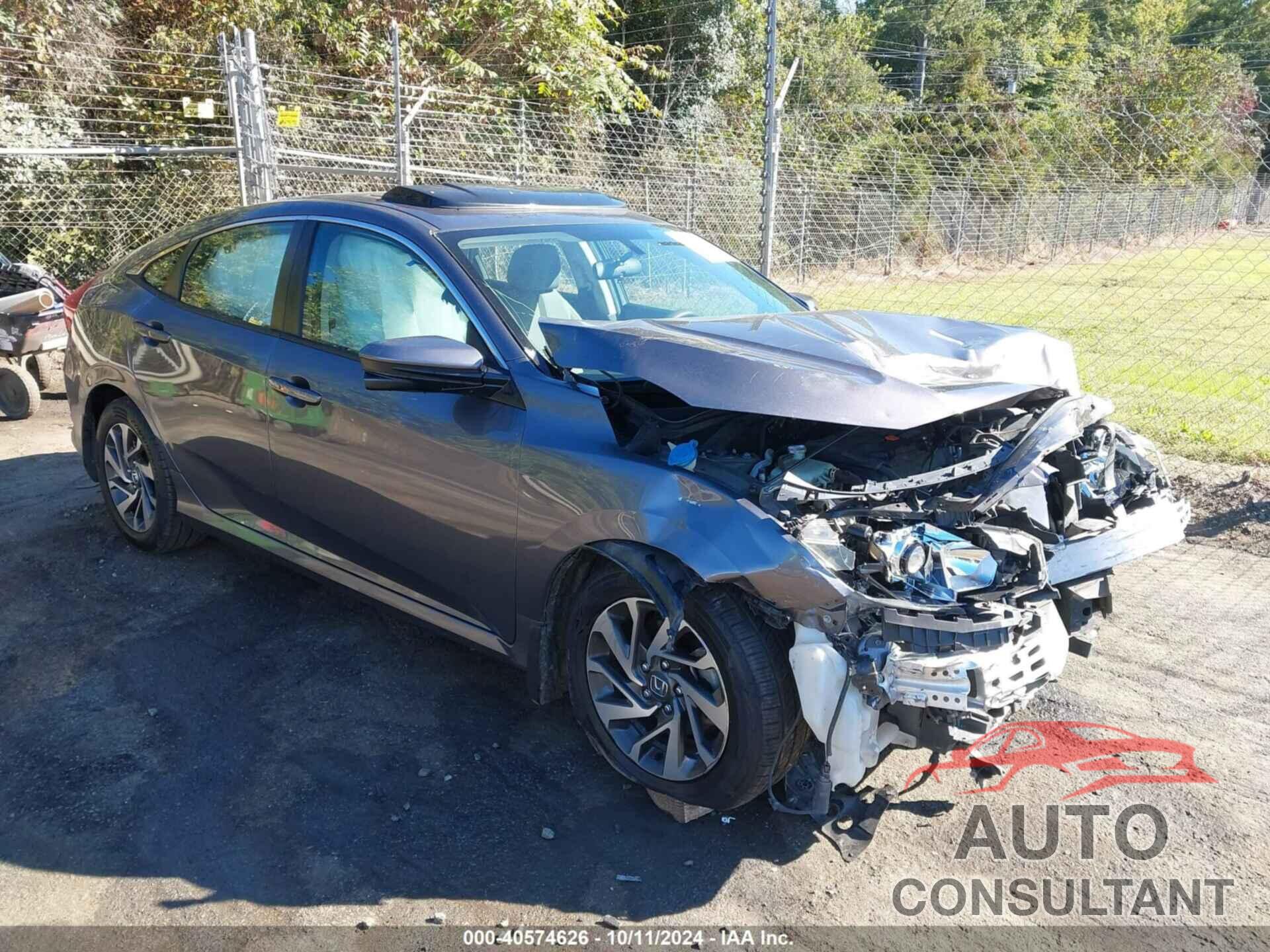 HONDA CIVIC 2018 - 2HGFC2F78JH571218